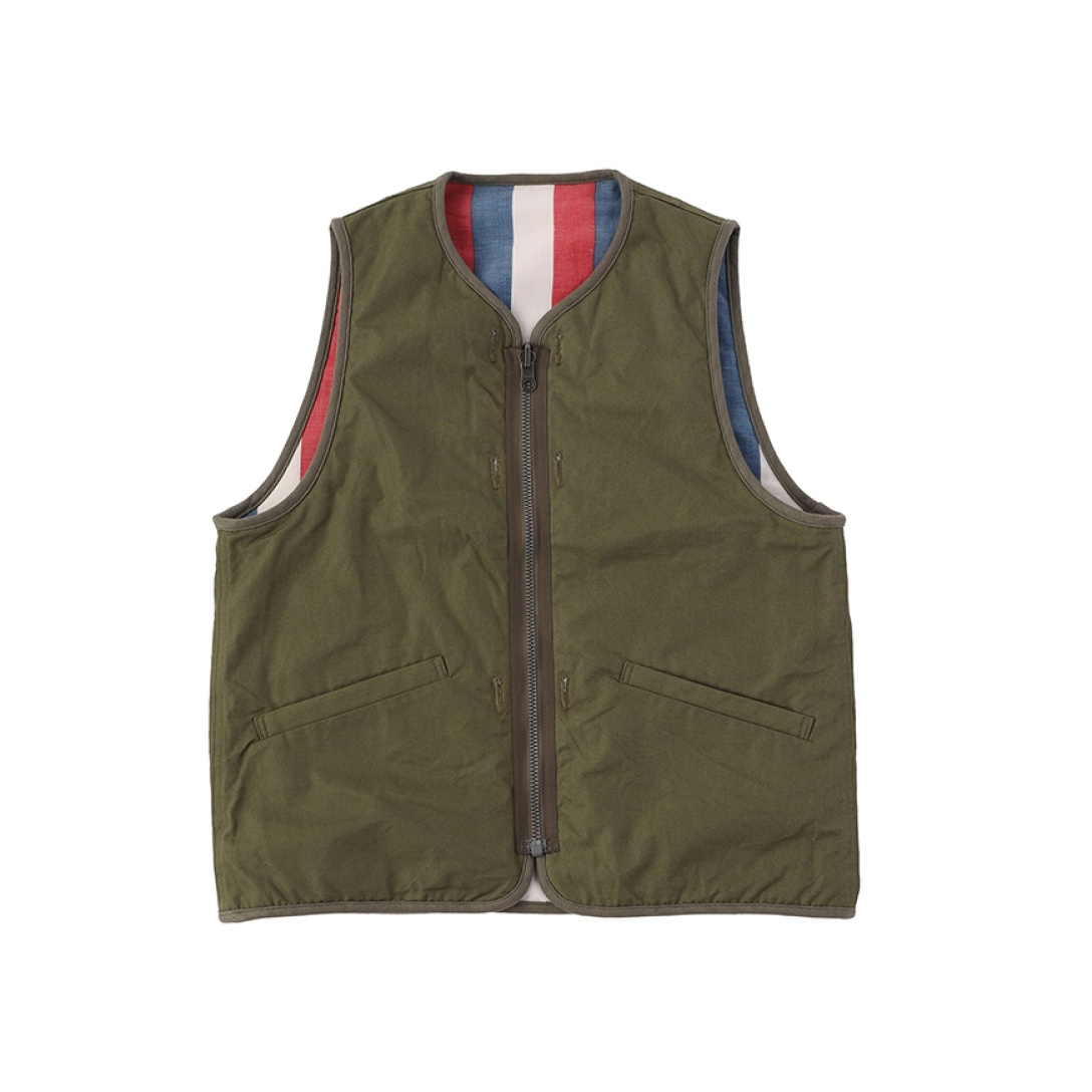 IRIS LINER VEST OLIVE - 1