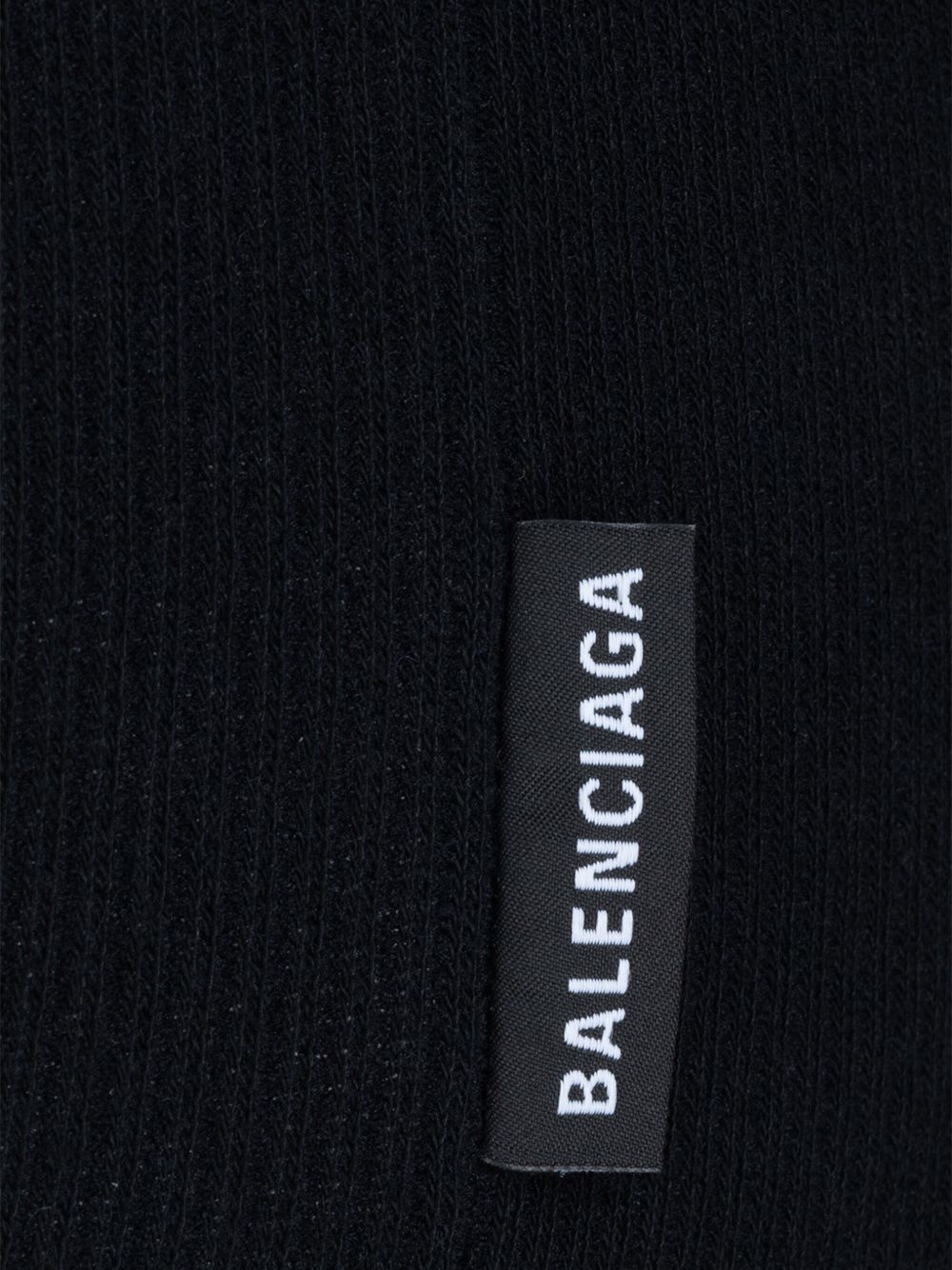 fine-ribbed cotton jumper - 3