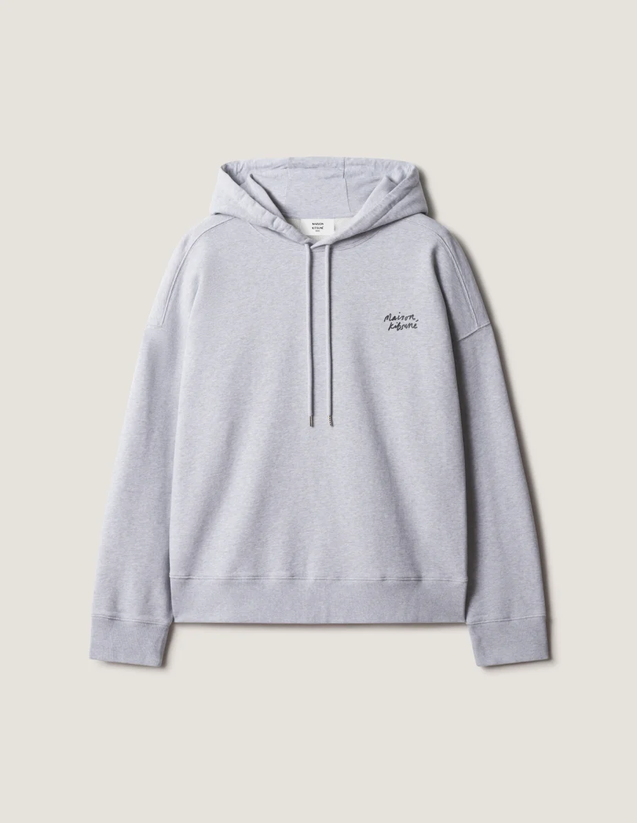 MAISON KITSUNE HANDWRITING OVERSIZE HOODIE - 1