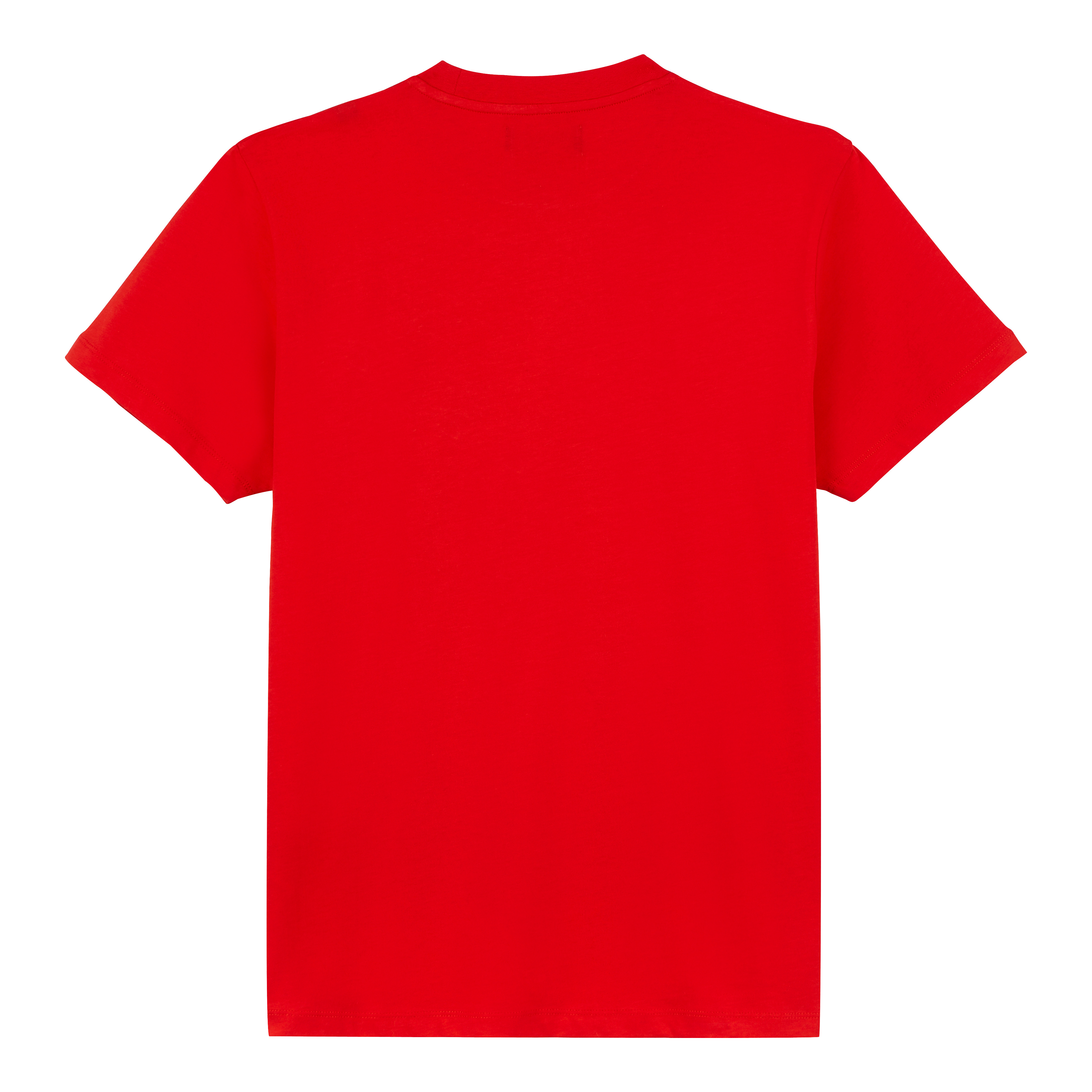 Men Cotton T-Shirt Turtle Patch - 2