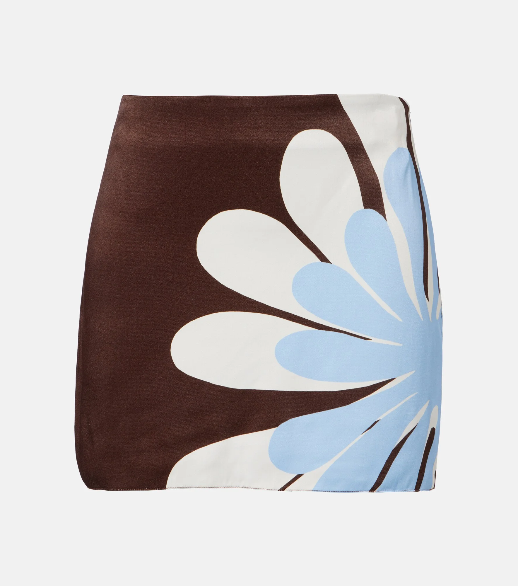 Ricci floral miniskirt - 1