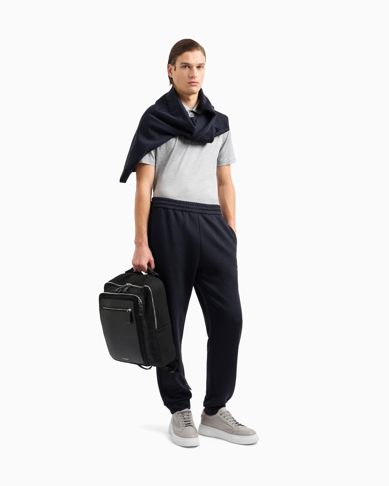 Silk and cotton-mélange jersey polo shirt - 2