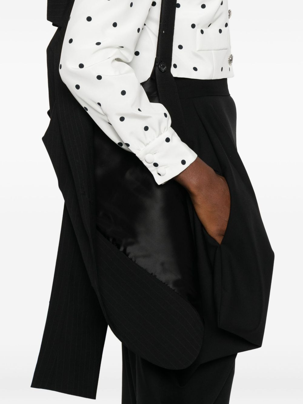 pinstripe blazer - 5