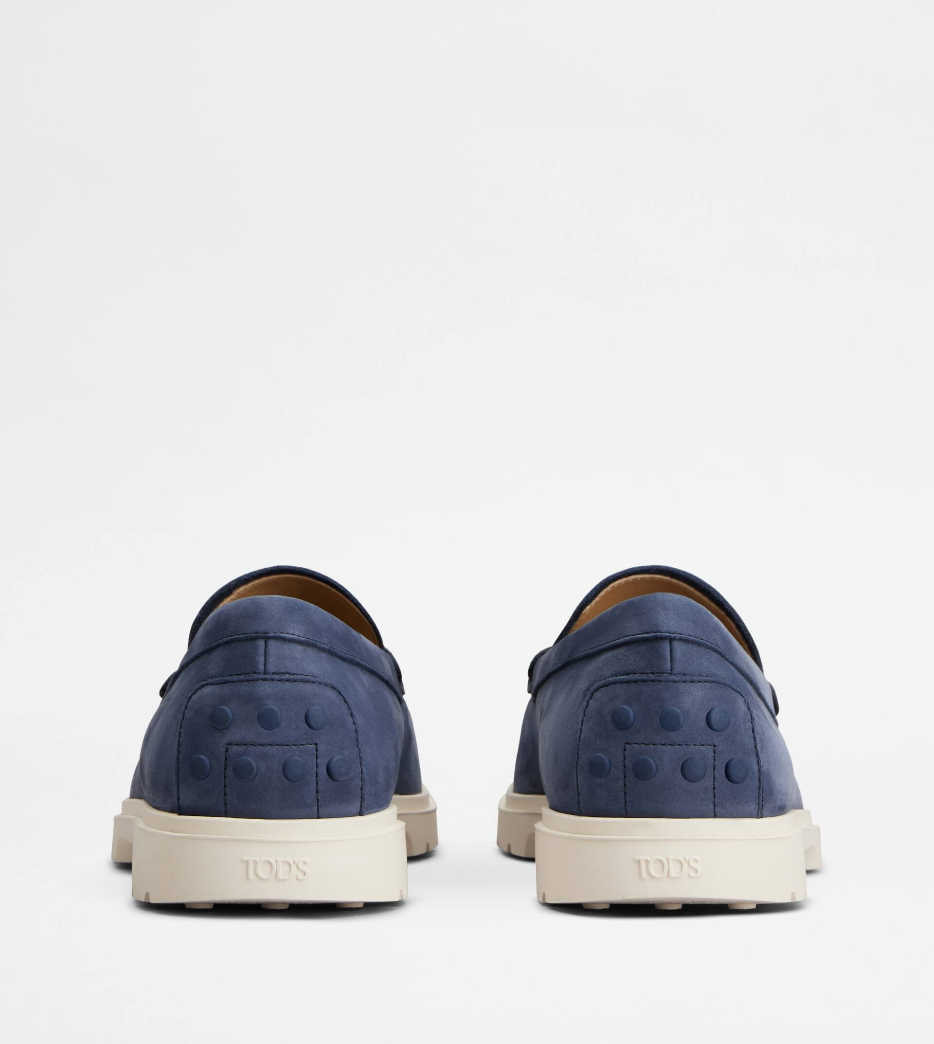 LOAFERS IN NUBUCK - BLUE - 3