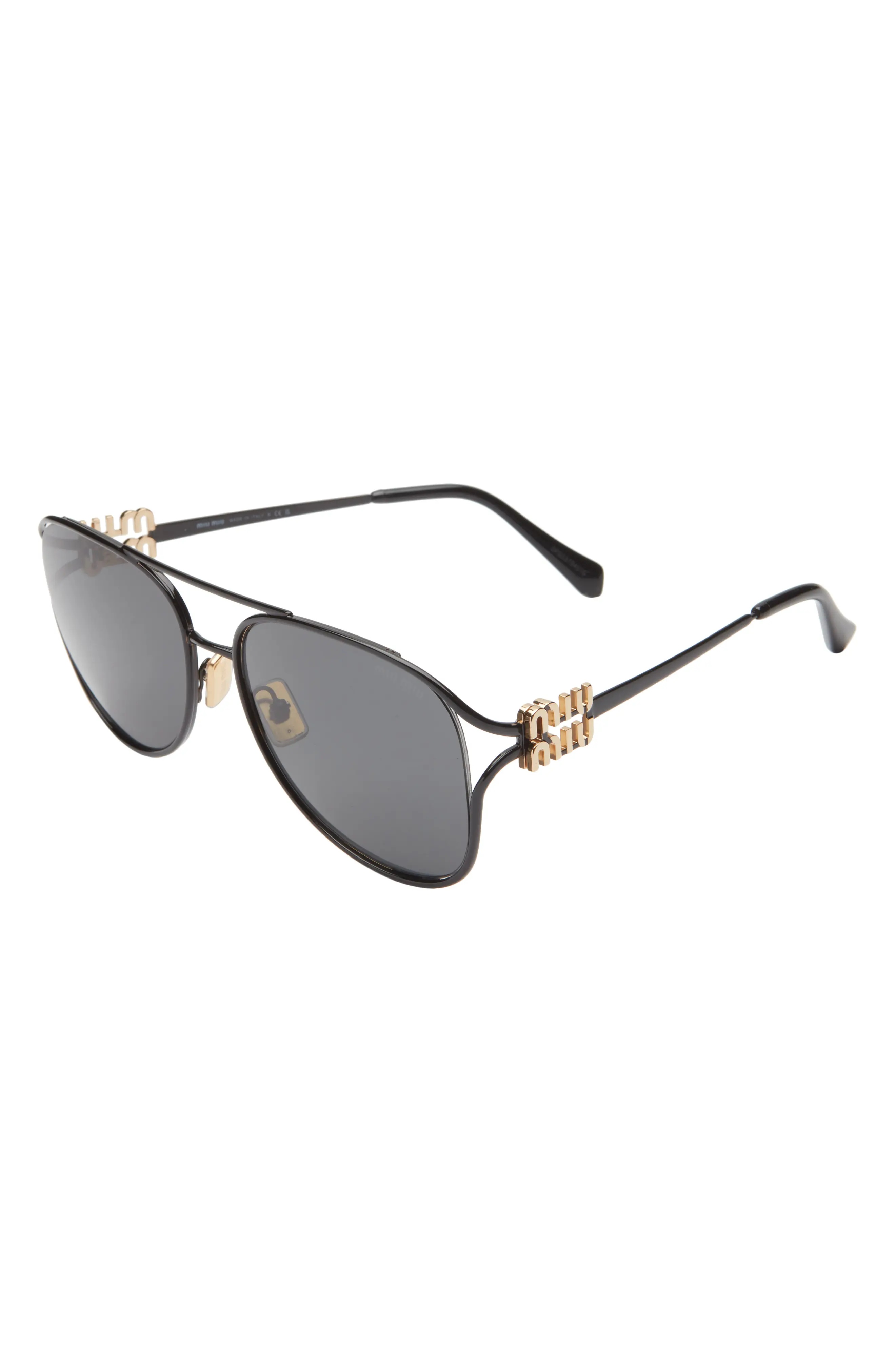 58mm Pilot Sunglasses - 2