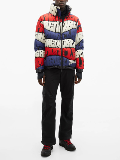 Moncler Grenoble Limmat logo-print quilted down ski jacket outlook