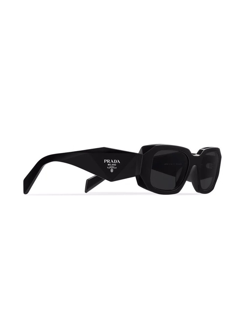 Prada Symbole oversized geometric-arm sunglasses outlook