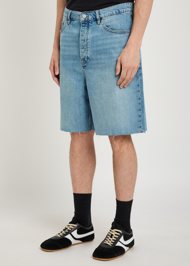 FRAME Frame Baggy Denim Shorts outlook
