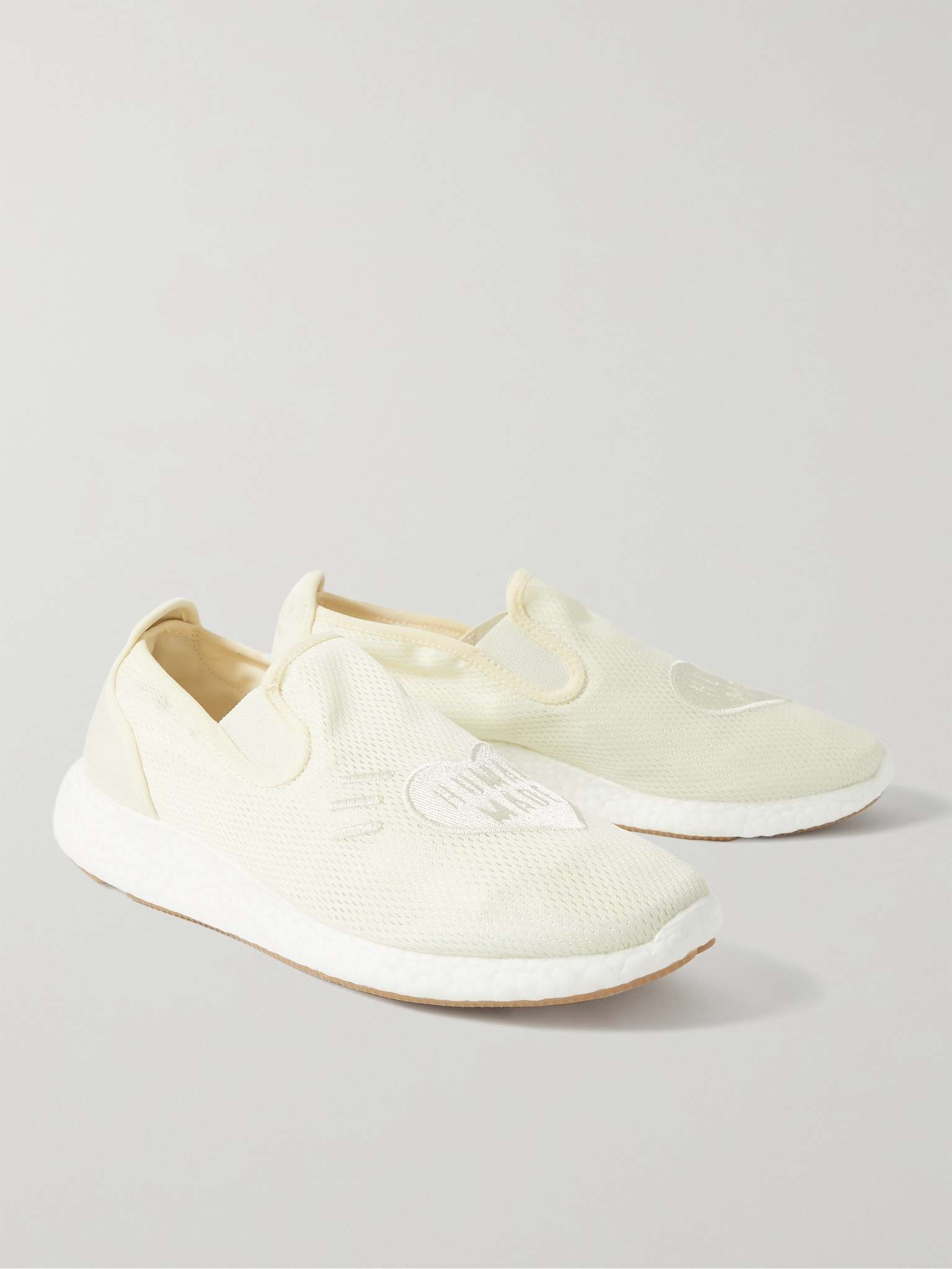 + Human Made Pure Logo-Appliquéd Mesh Slip-On Sneakers - 4