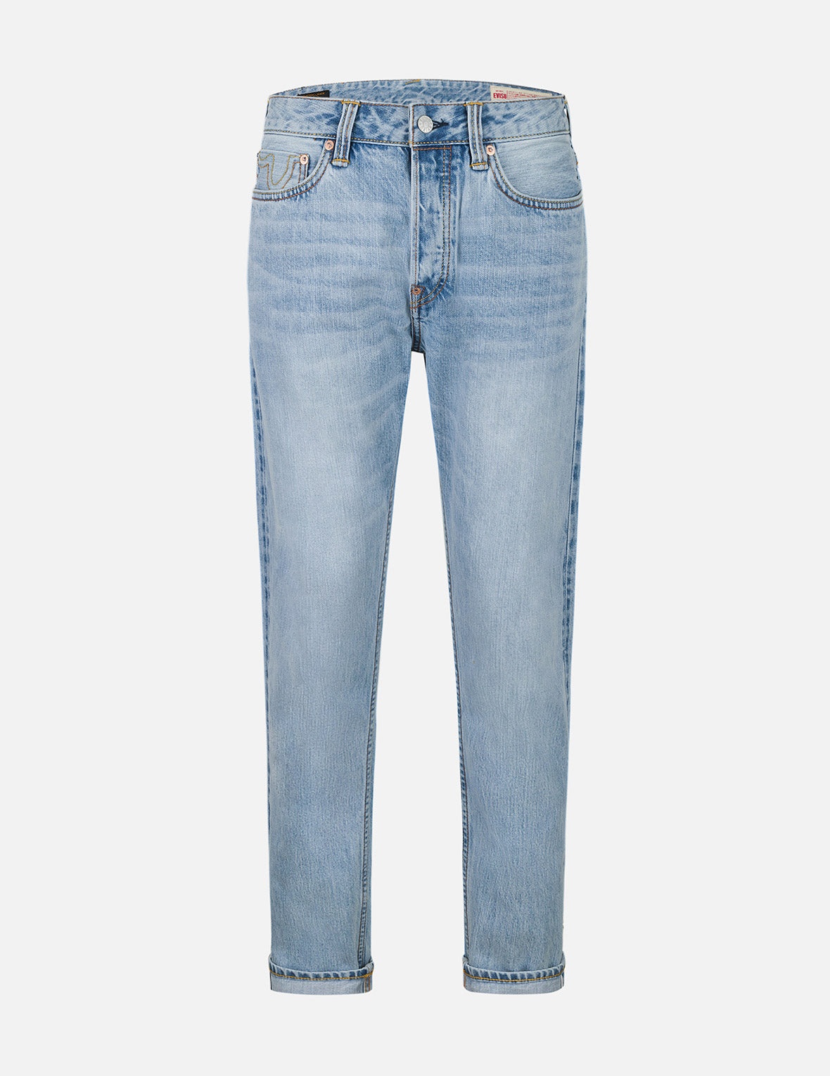 Graffiti-Style Daicock Print Carrot Fit Jeans #2017 - 1