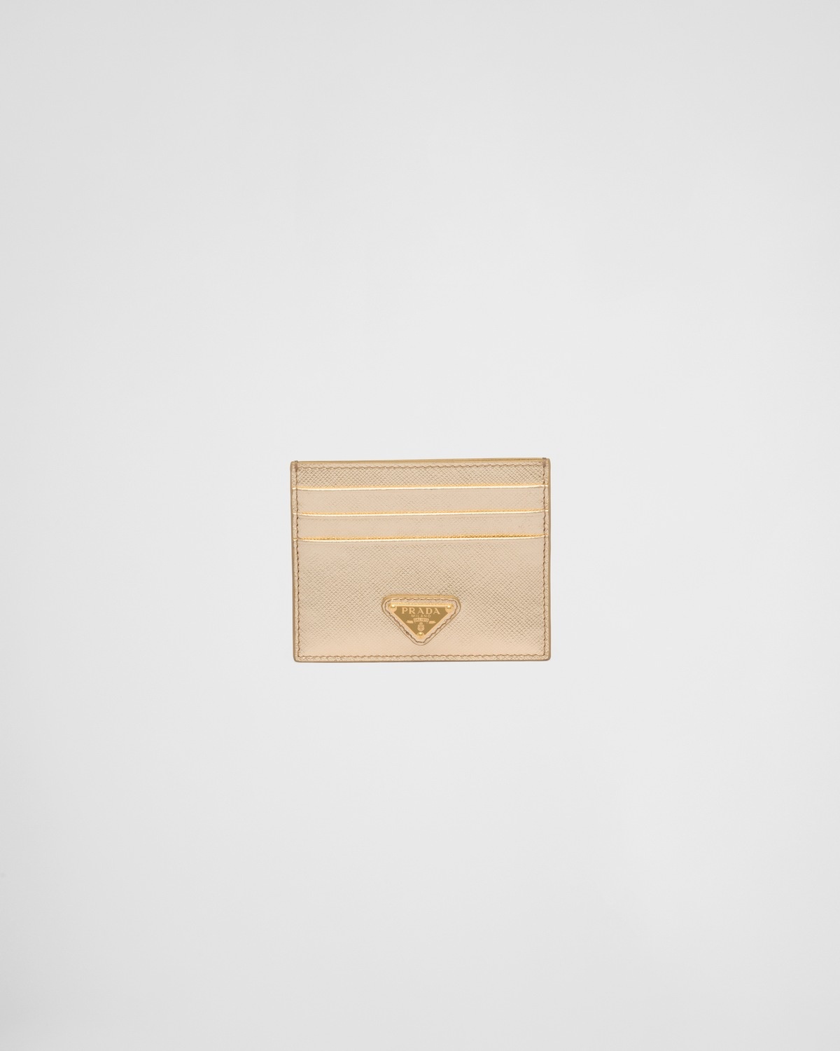 Saffiano leather card holder - 1