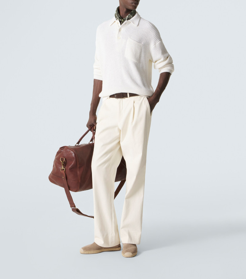 Ralph Lauren Silk and linen polo sweater outlook