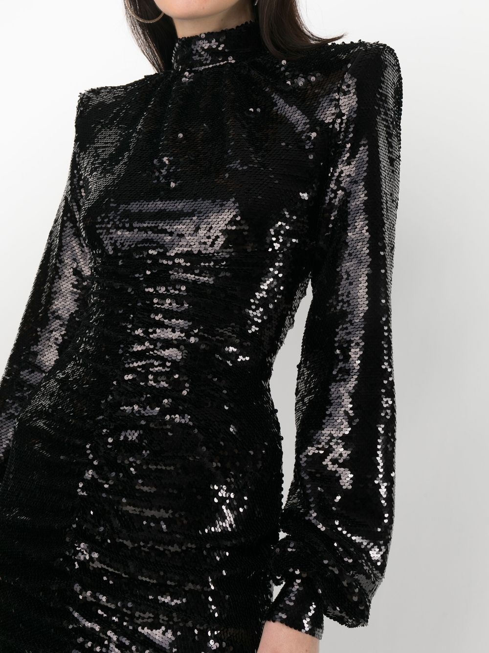 sequin-embellished dress - 5