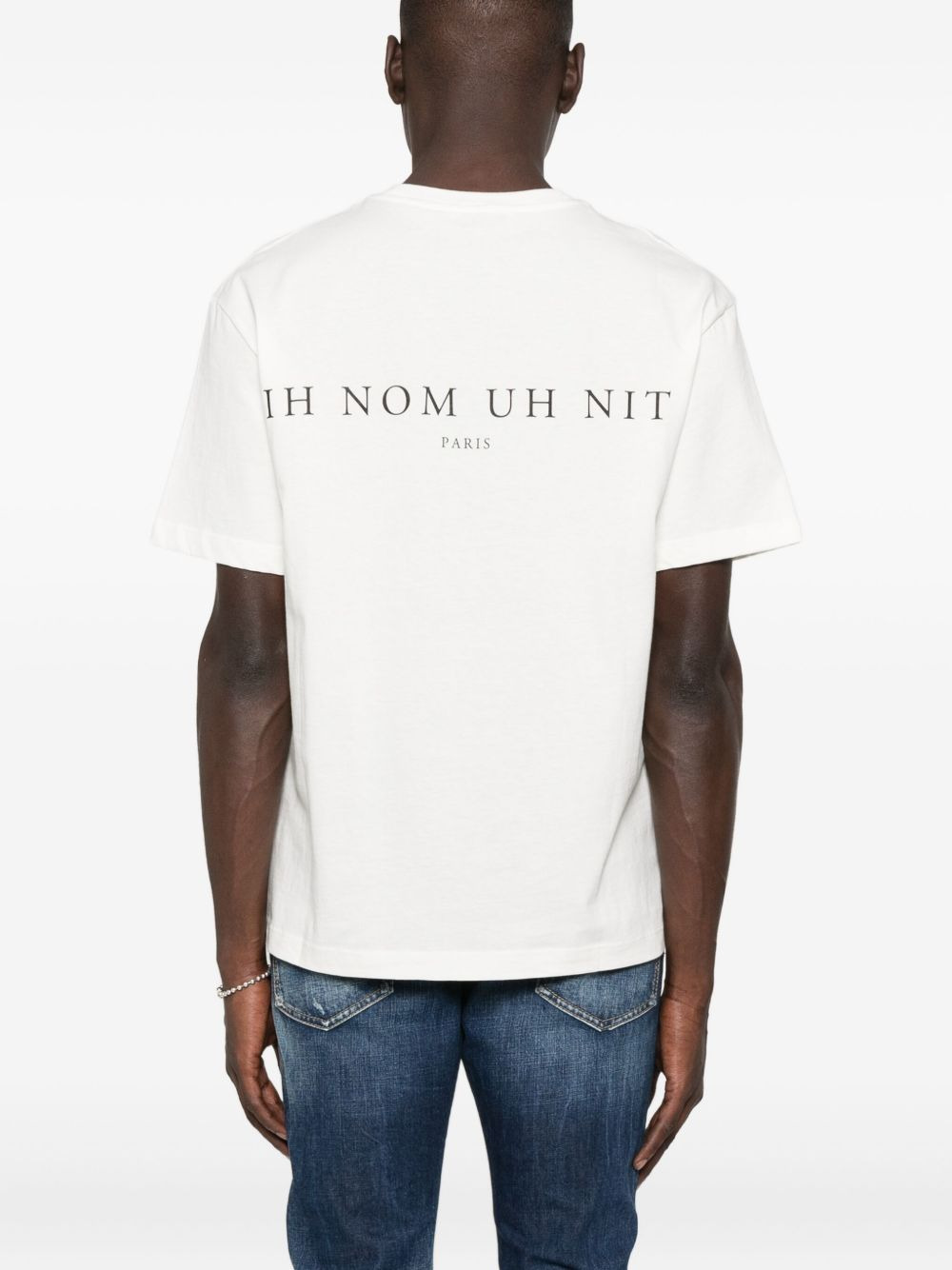 mask-print T-shirt - 3