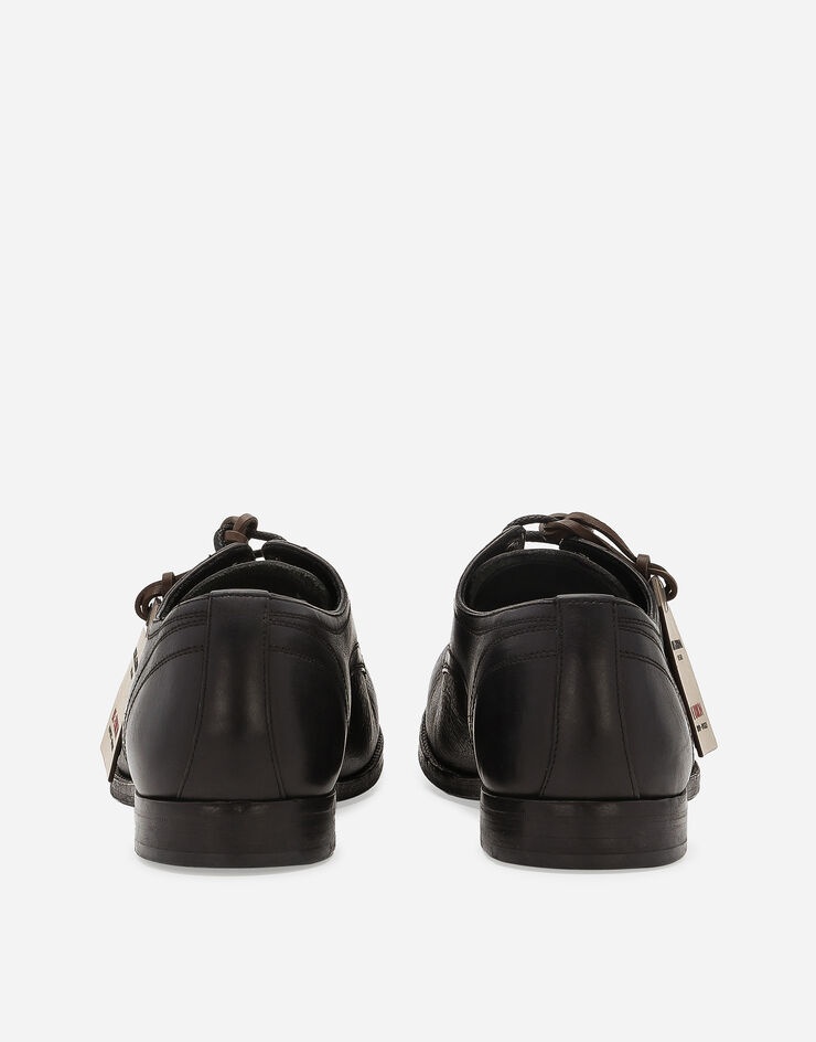 Leather Derby Shoes - 3