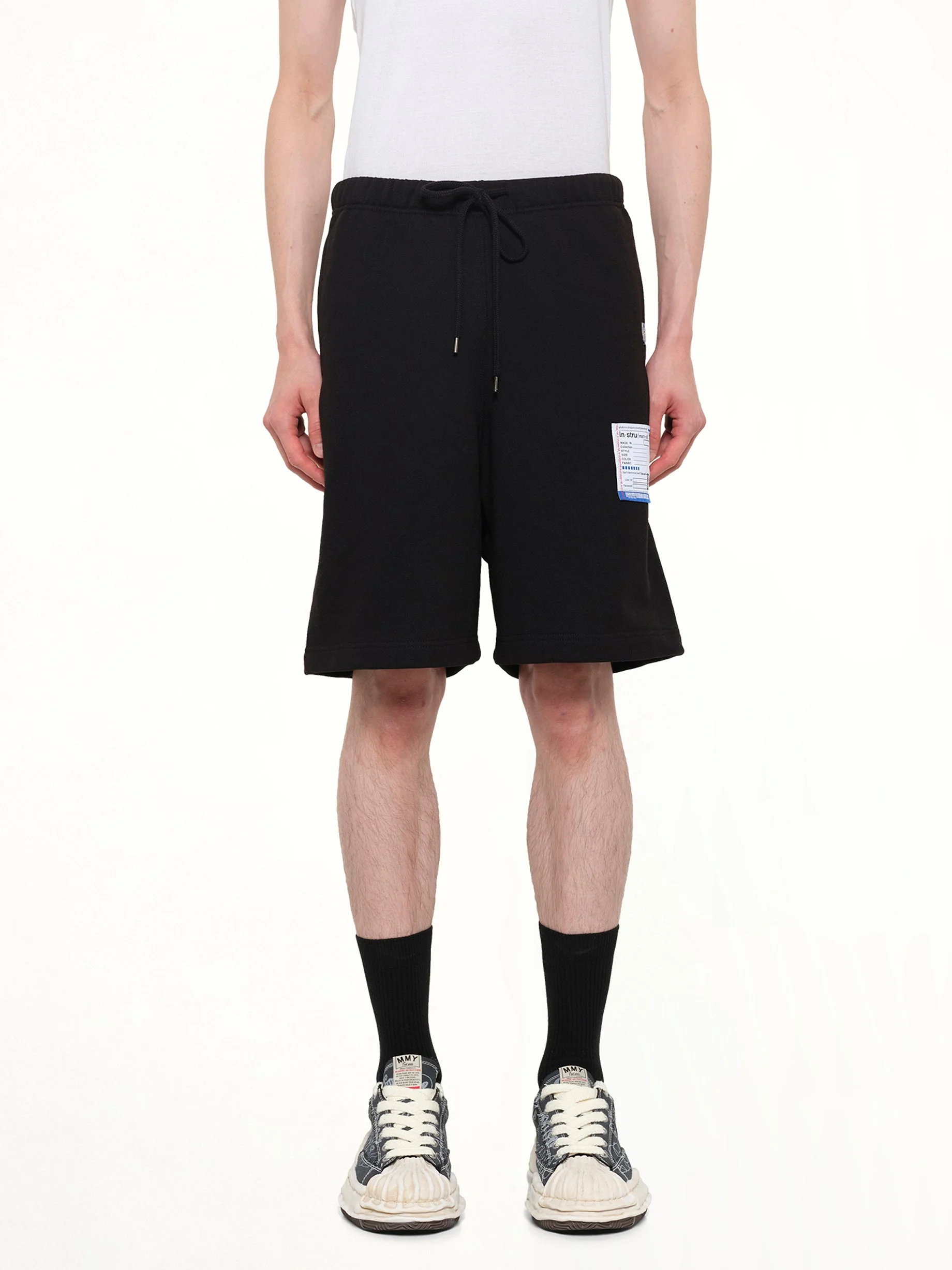 Instrumental Heavy Weight Easy Shorts in Black - 1
