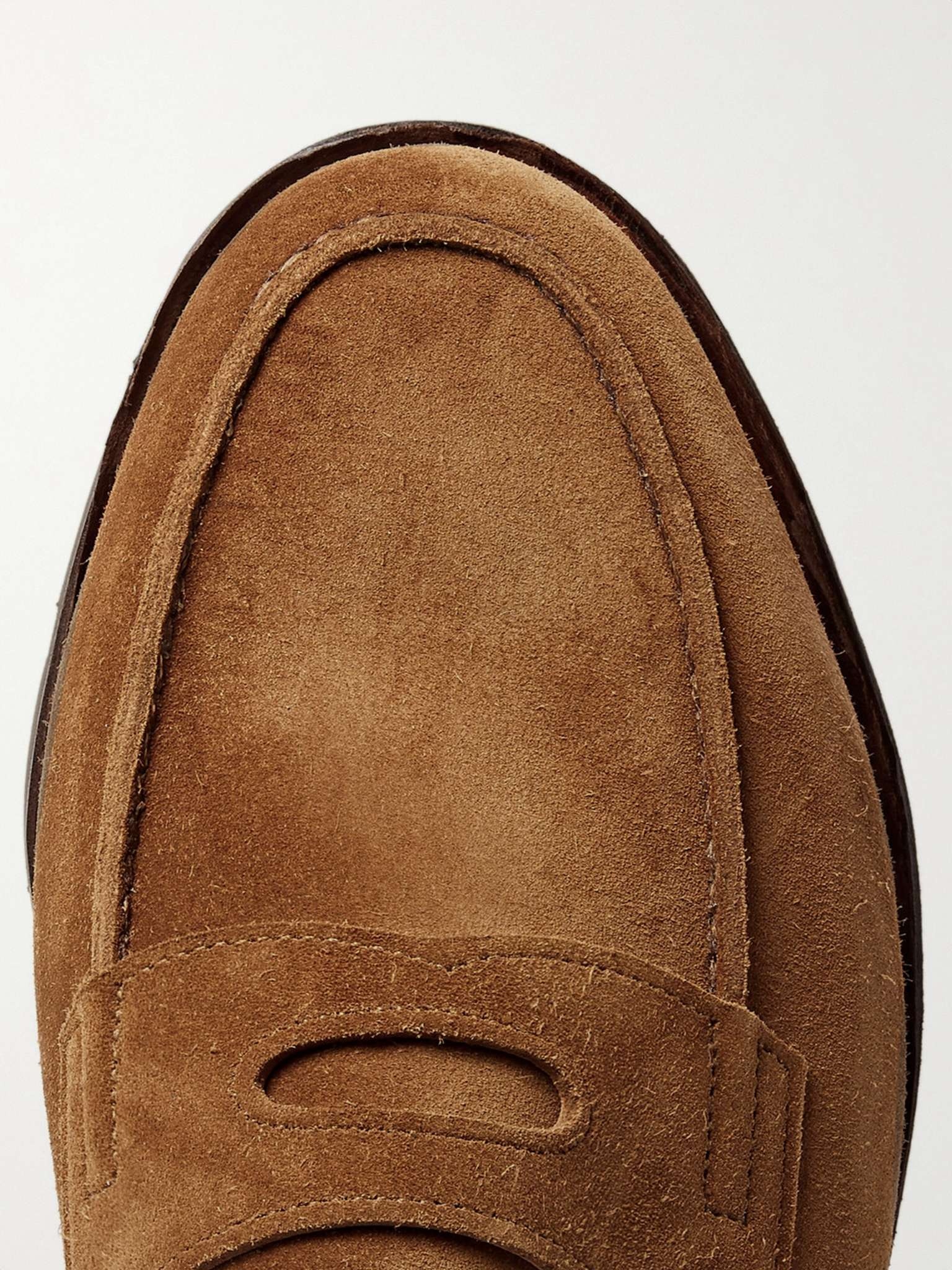 Lopez Suede Penny Loafers - 6