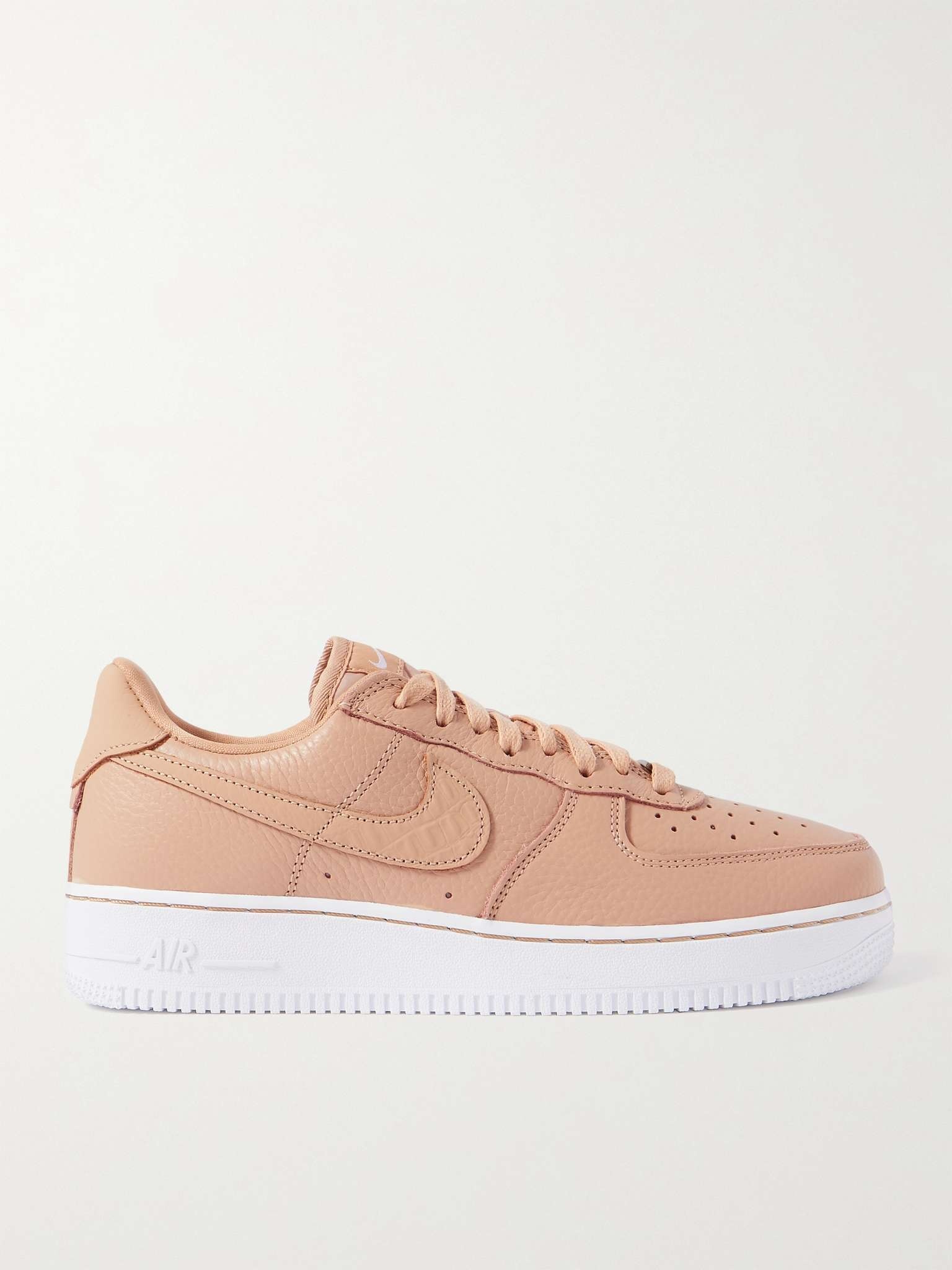 Air Force 1 07 Craft Full-Grain Leather Sneakers - 1