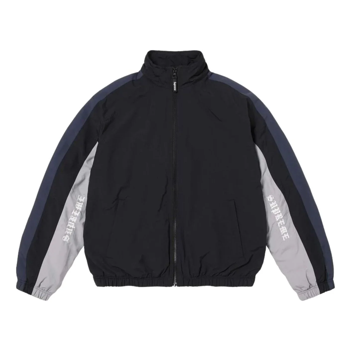 Supreme FW26 AOI Fleece Lined Track Jacket 'Black' SUP-FW26-085-BLK - 1