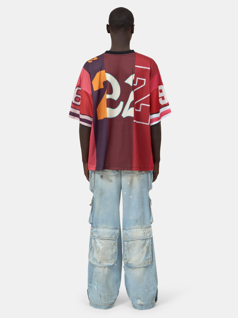 SPLICED OVERSIZED MESH TEE 4