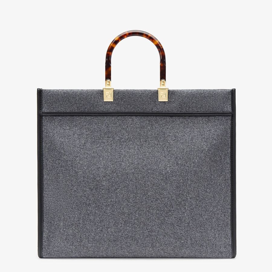 Gray flannel shopper - 3