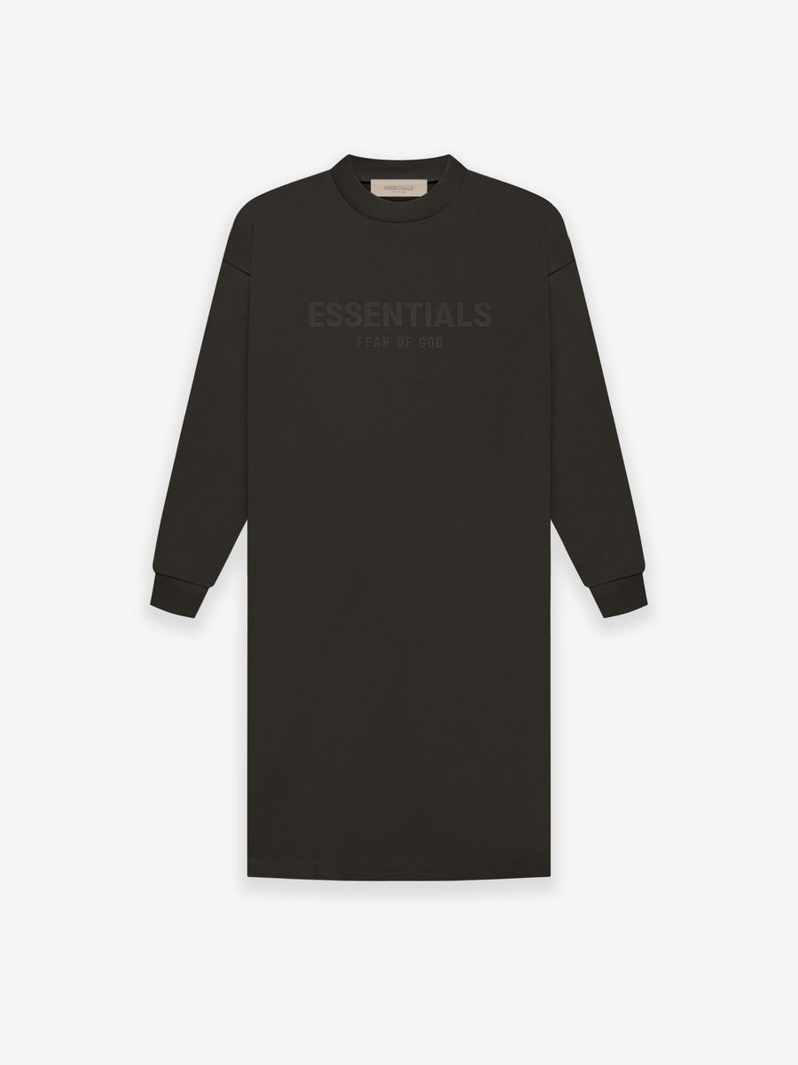 Womens LS Tee Dress - 1