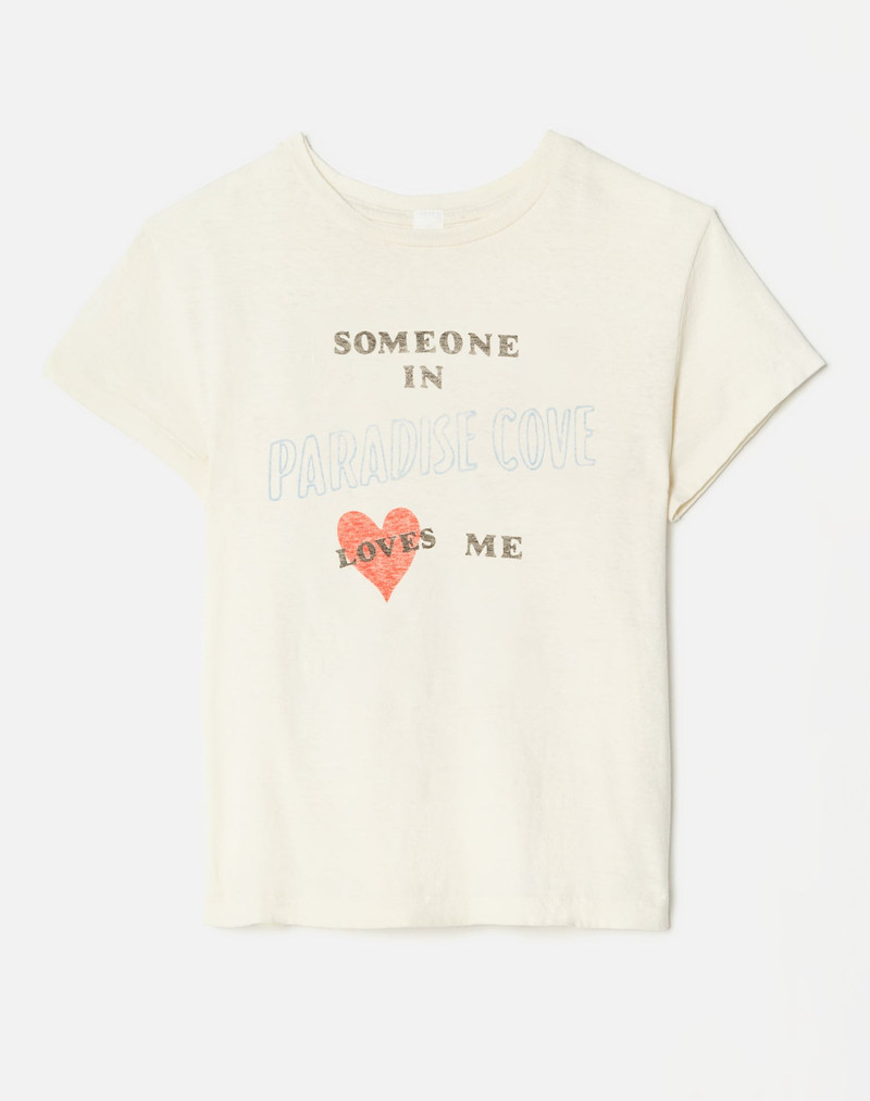 Classic "Someone Loves Me" Tee - Vintage White 1
