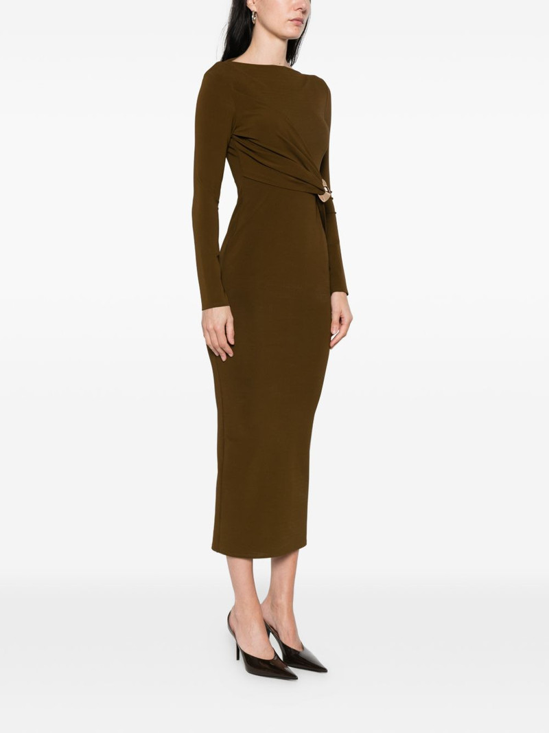 appliqué-detail midi dress 3