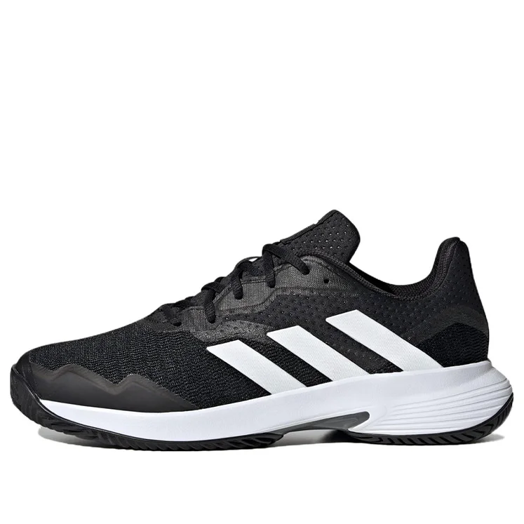 adidas CourtJam Control Tennis Shoes 'Black White' ID1535 - 1