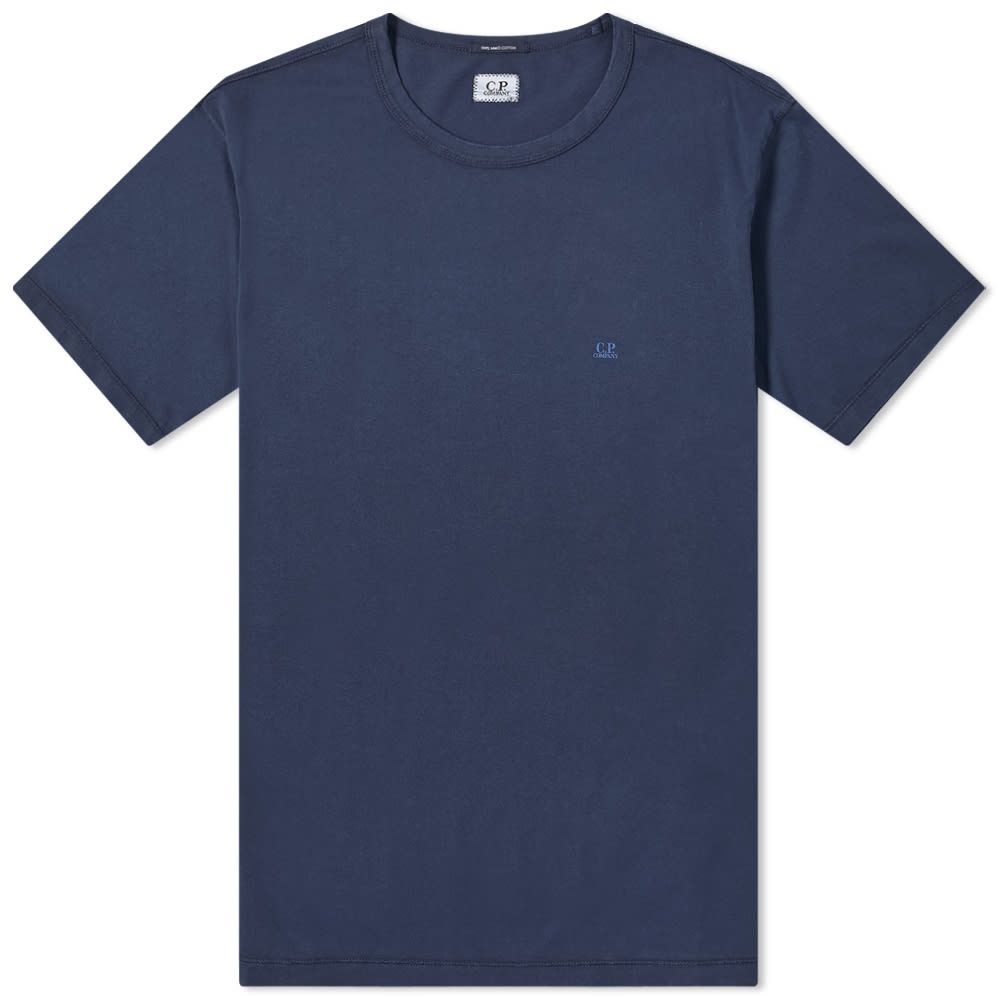 C.P. Company Chest Printed Small Logo Tee - 1