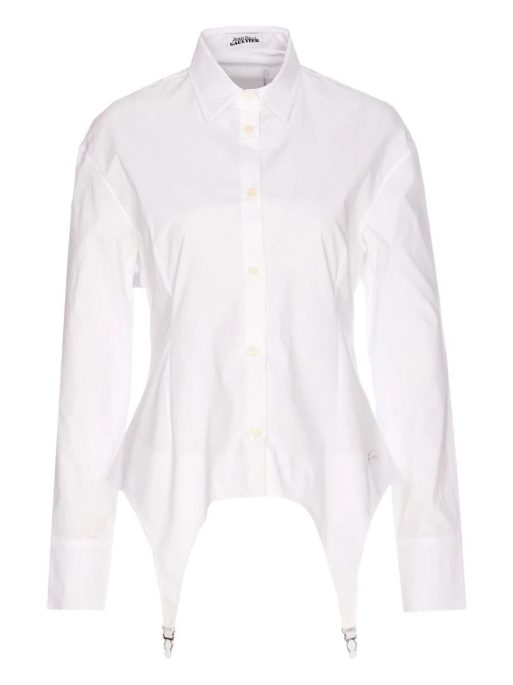 Jaretekkes button-front logo-plaque shirt - 1