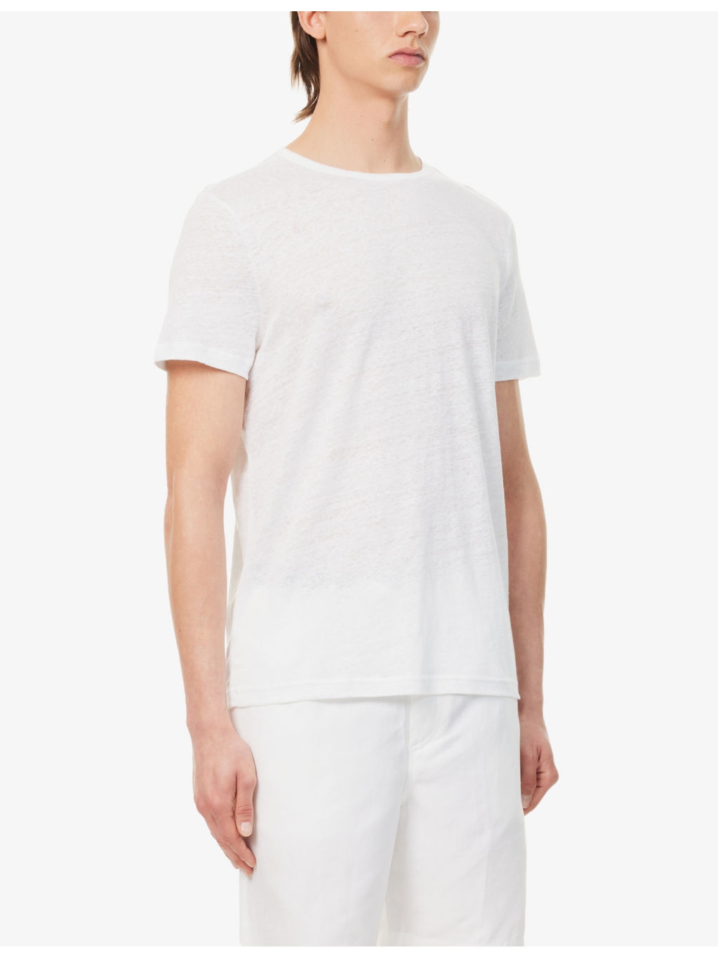 Jordan short-sleeved linen T-shirt - 3