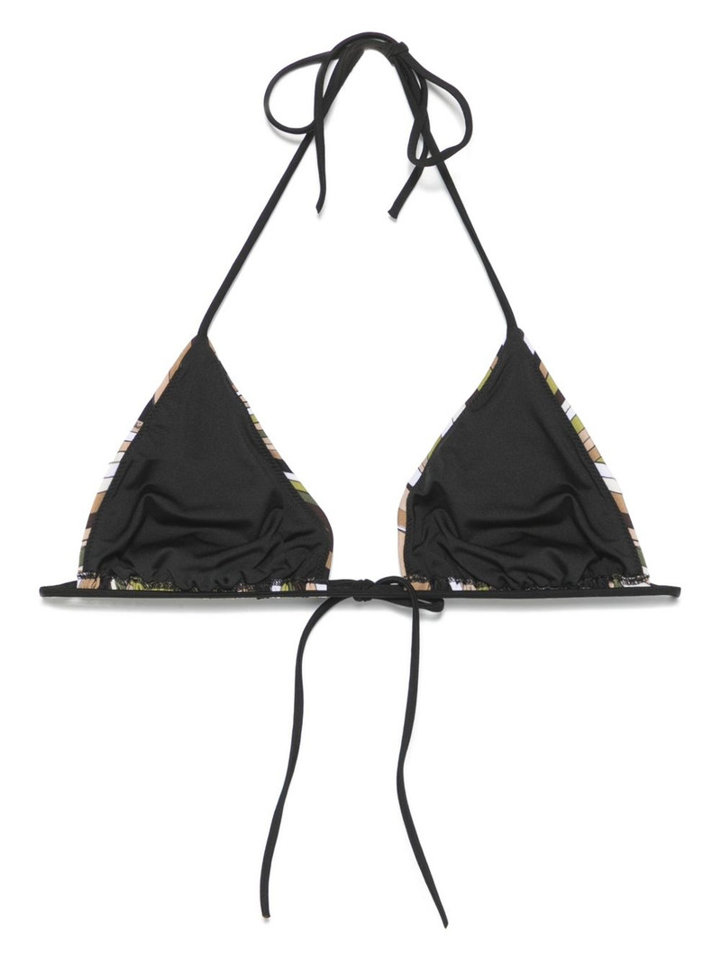 PUCCI Vivara-print bikini top outlook