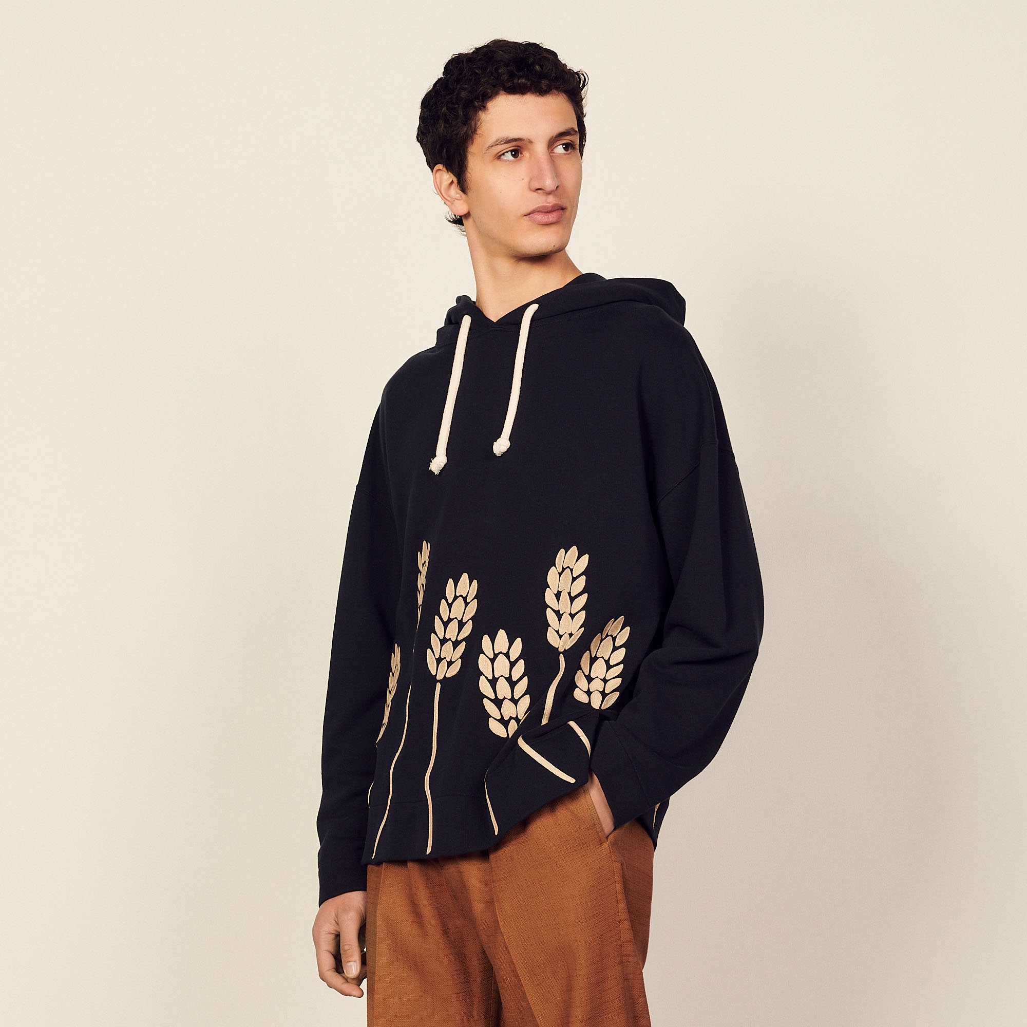 Embroidered hoodie - 2