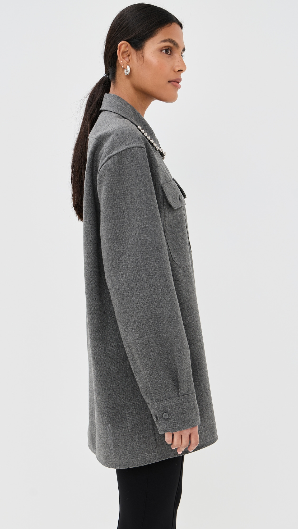 Wool Canvas Shirt - 3