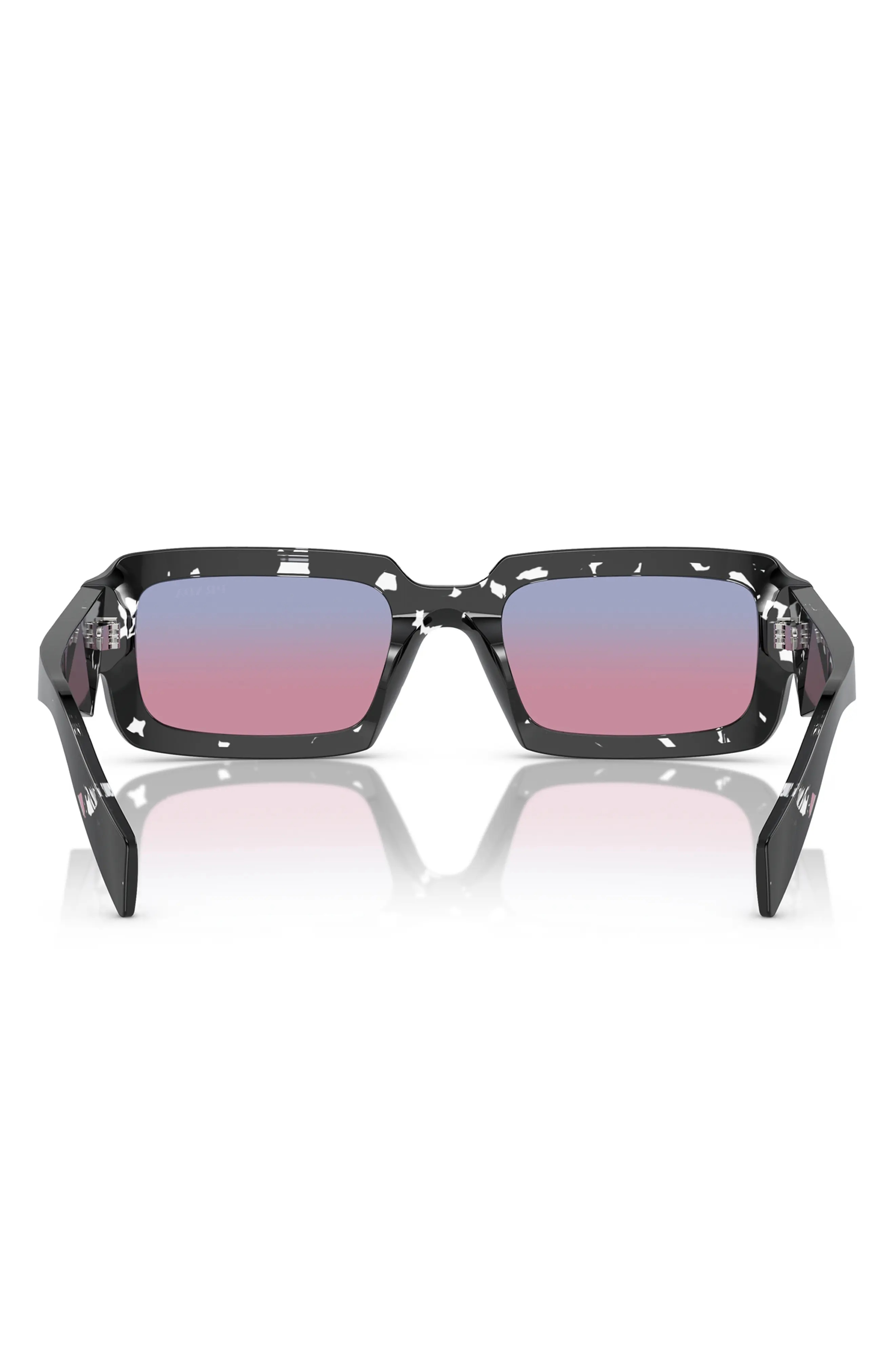 54mm Rectangle Gradient Sunglasses - 4