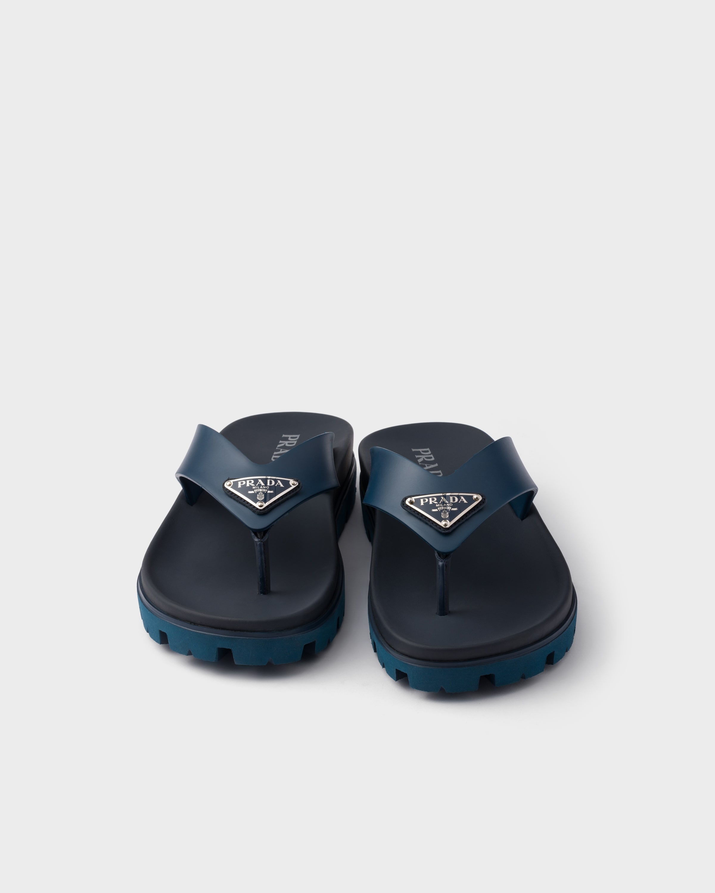 Rubber thong sandals - 6