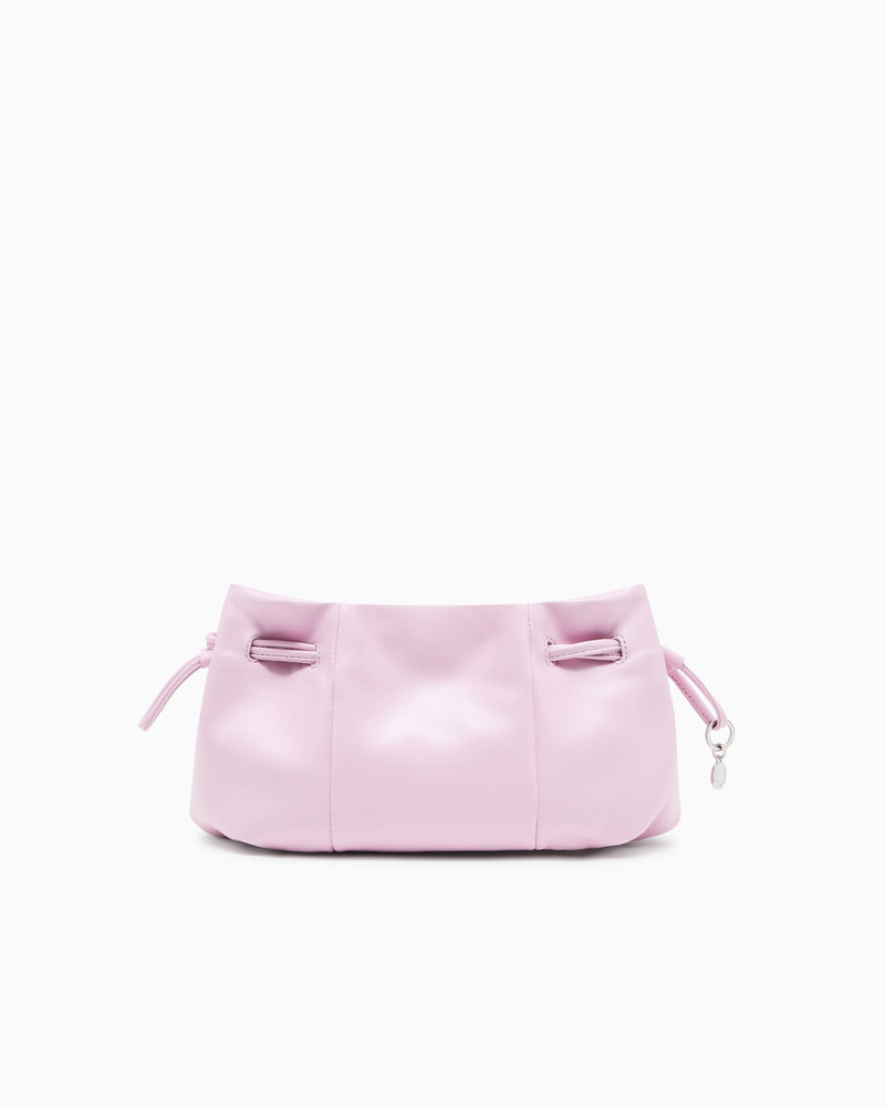 SMALL SHOULDER BAG WITH NAPPA-LEATHER DRAWSTRING 3