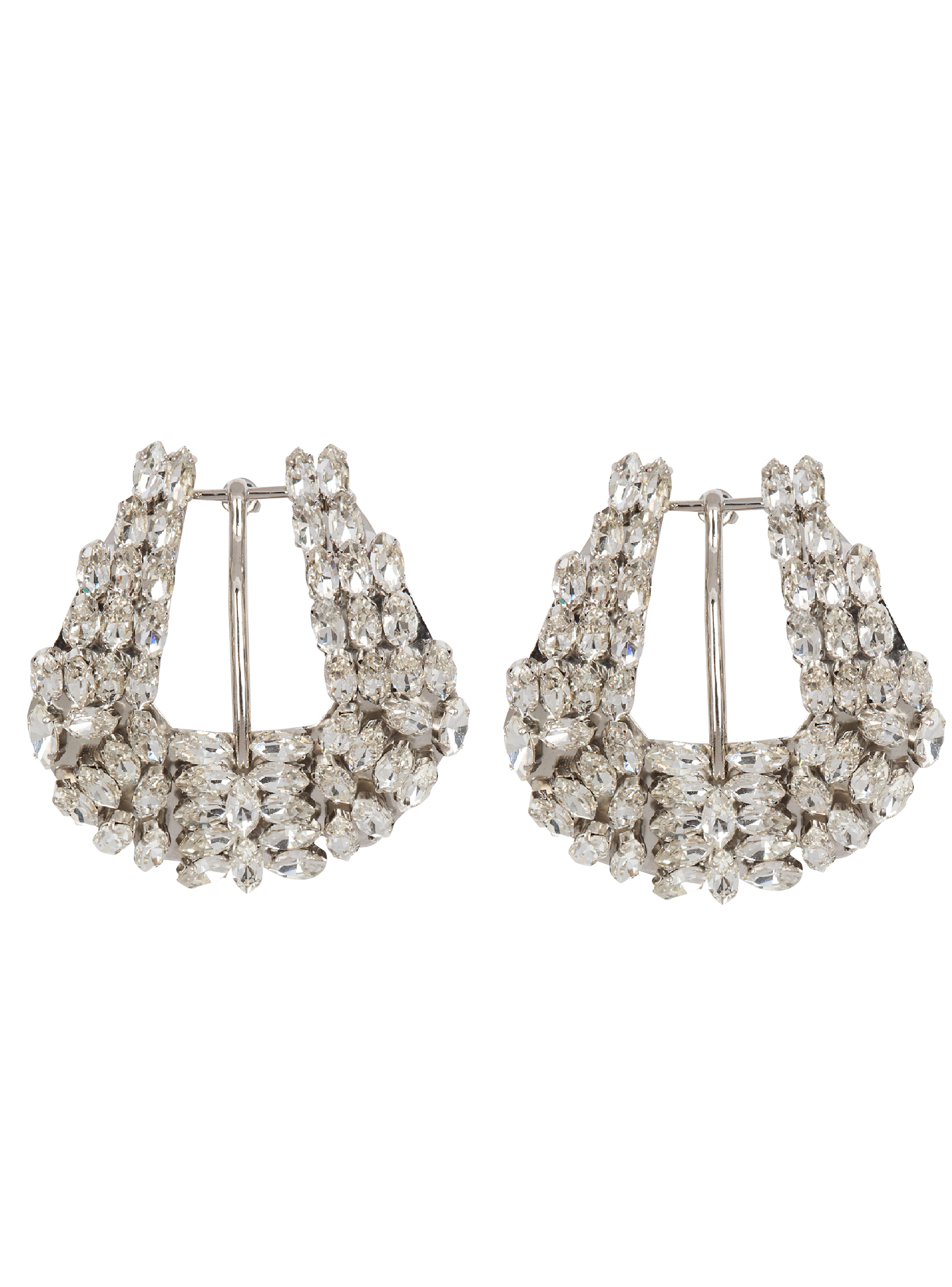 Western crystal earrings - 1