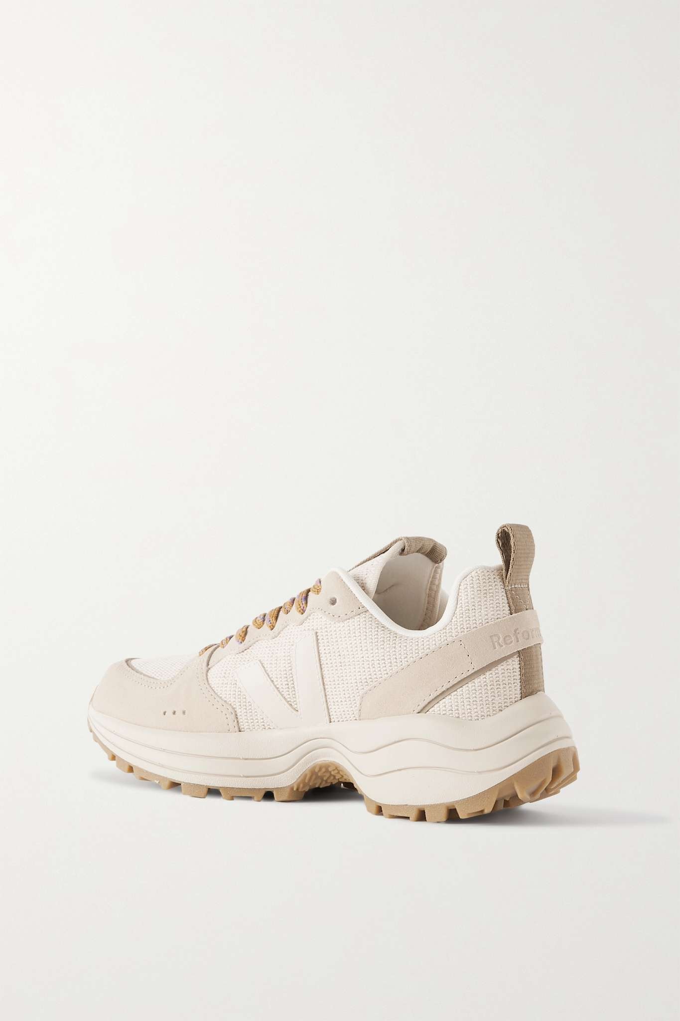 + Reformation Venturi mesh and suede sneakers - 3