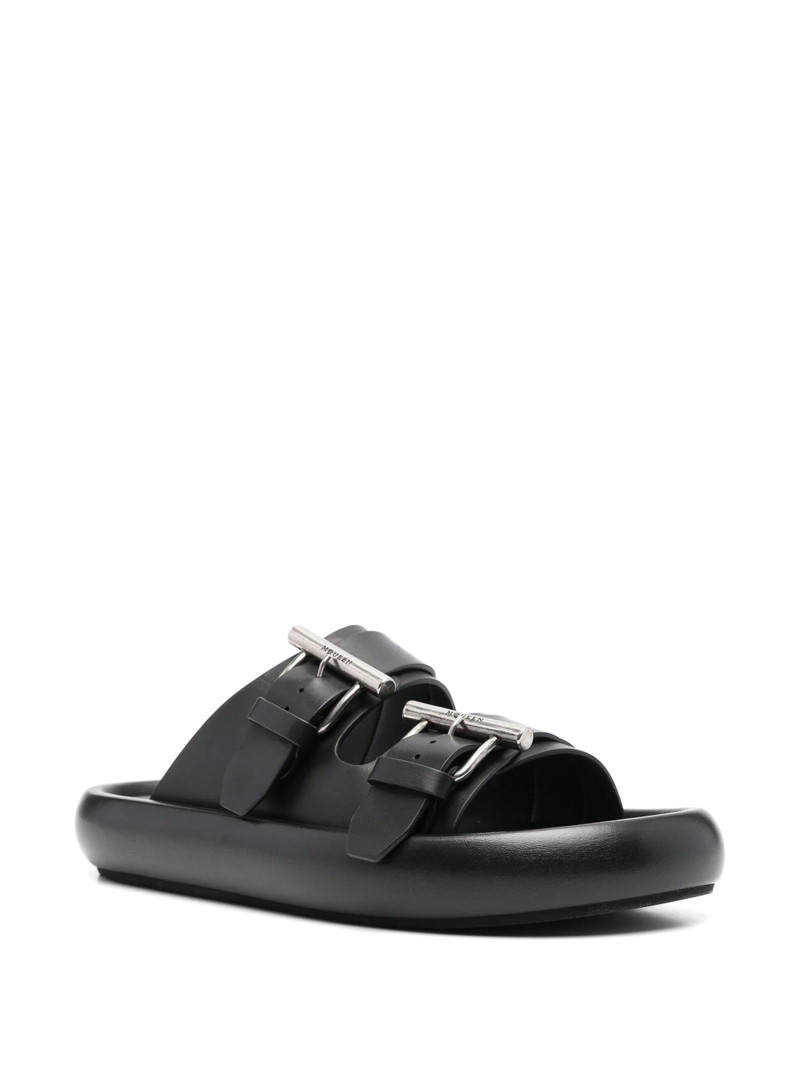 Alexander McQueen Leather Sandals outlook