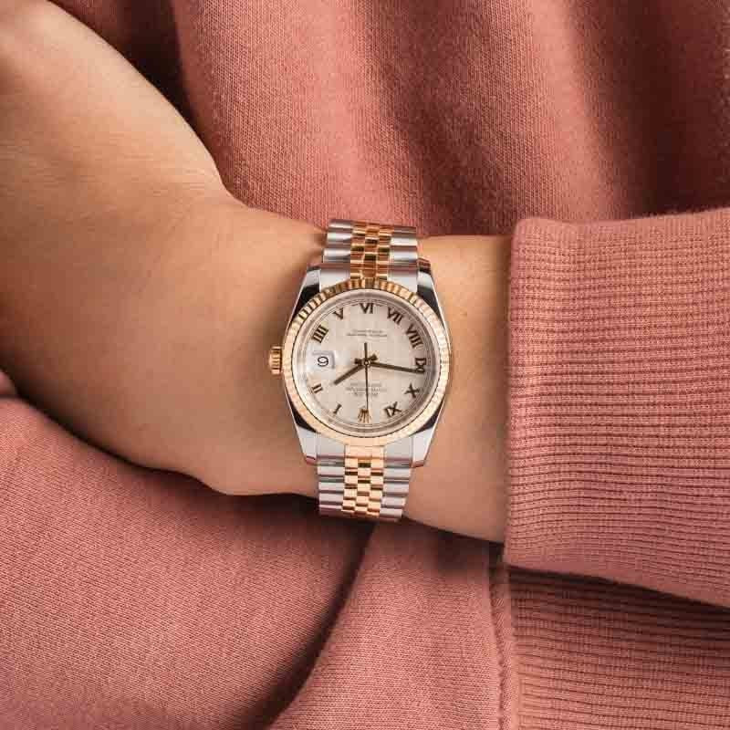 Rolex Datejust Ref 116233 Pyramid Dial - 5