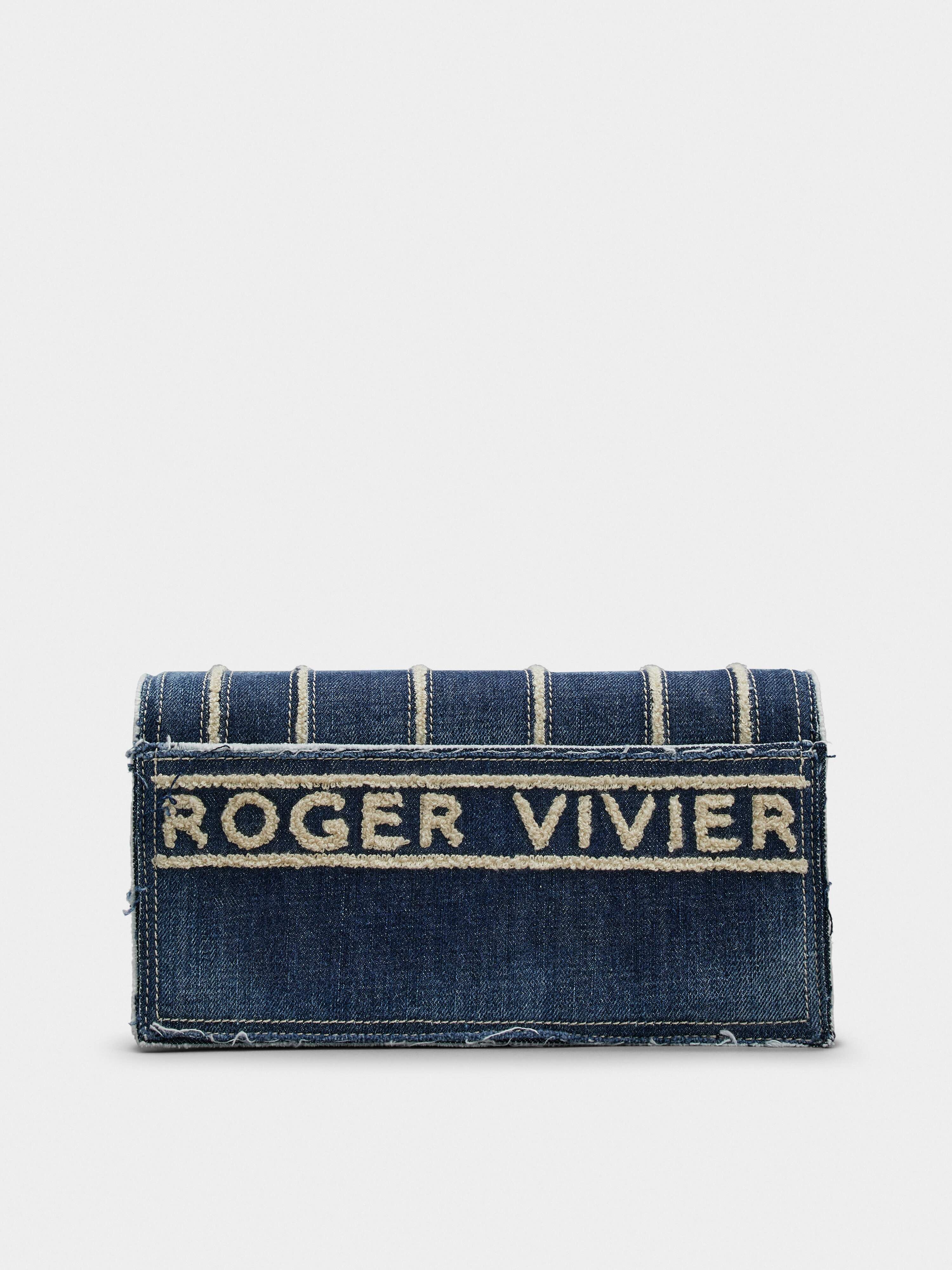 Viv' Choc Summertime Bag in Denim - 5
