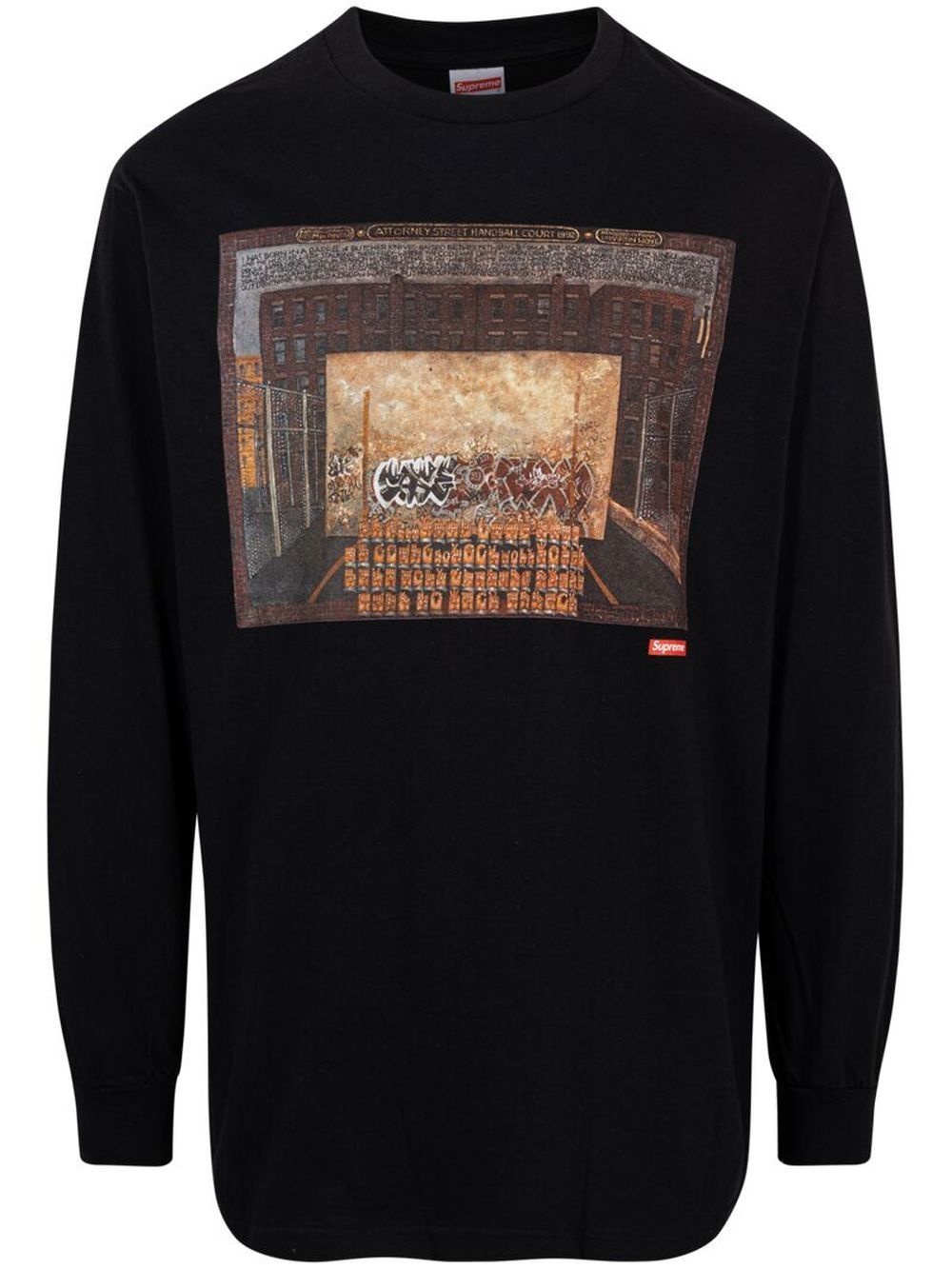 Tシャツ・カットソー FW19 Supreme Martin Wong Supreme Attorney Street L/S Tee Supreme Martin Wong Attorney Street L S Tee (FW19) - $58
