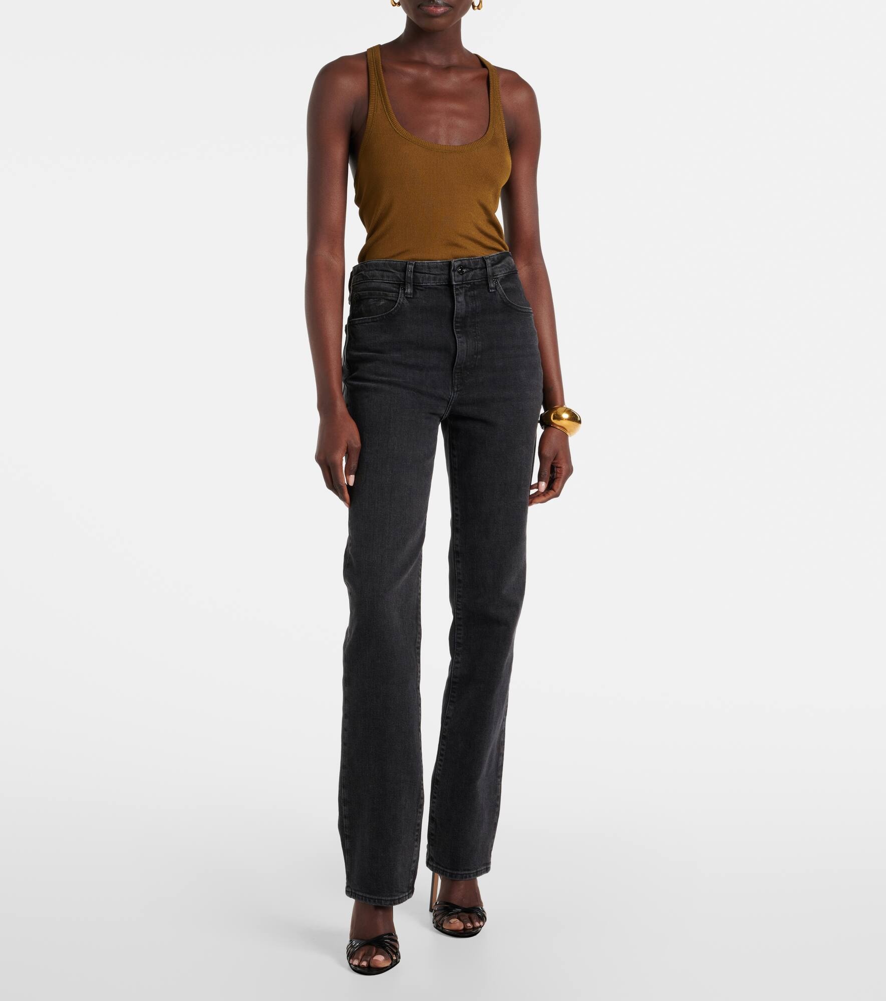 Ruler high-rise straight-leg jeans - 6