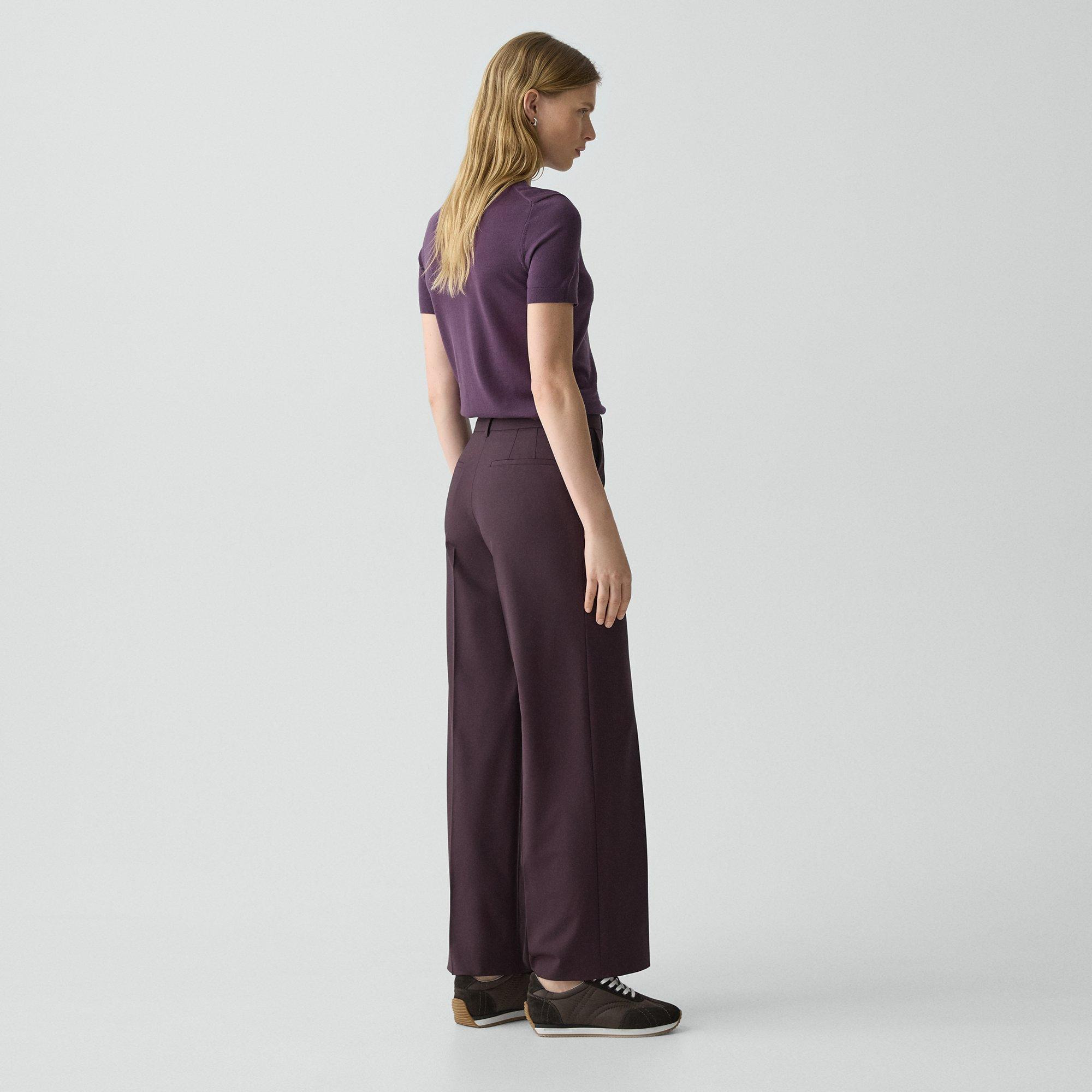 Classic Straight Pant in Good Wool - 4