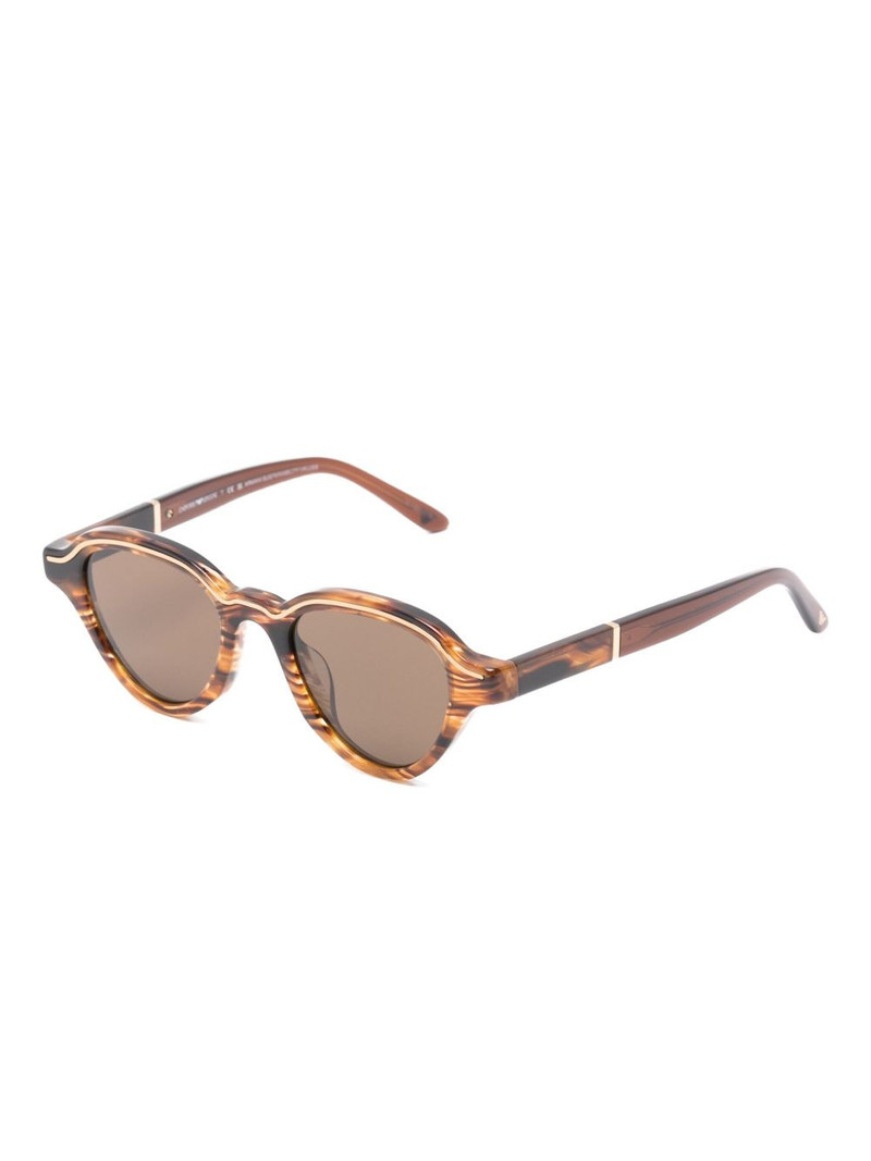 EMPORIO ARMANI geometric sunglasses outlook