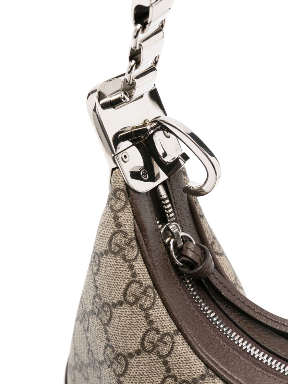 GG Supreme interchangeable-strap shoulder bag - 4