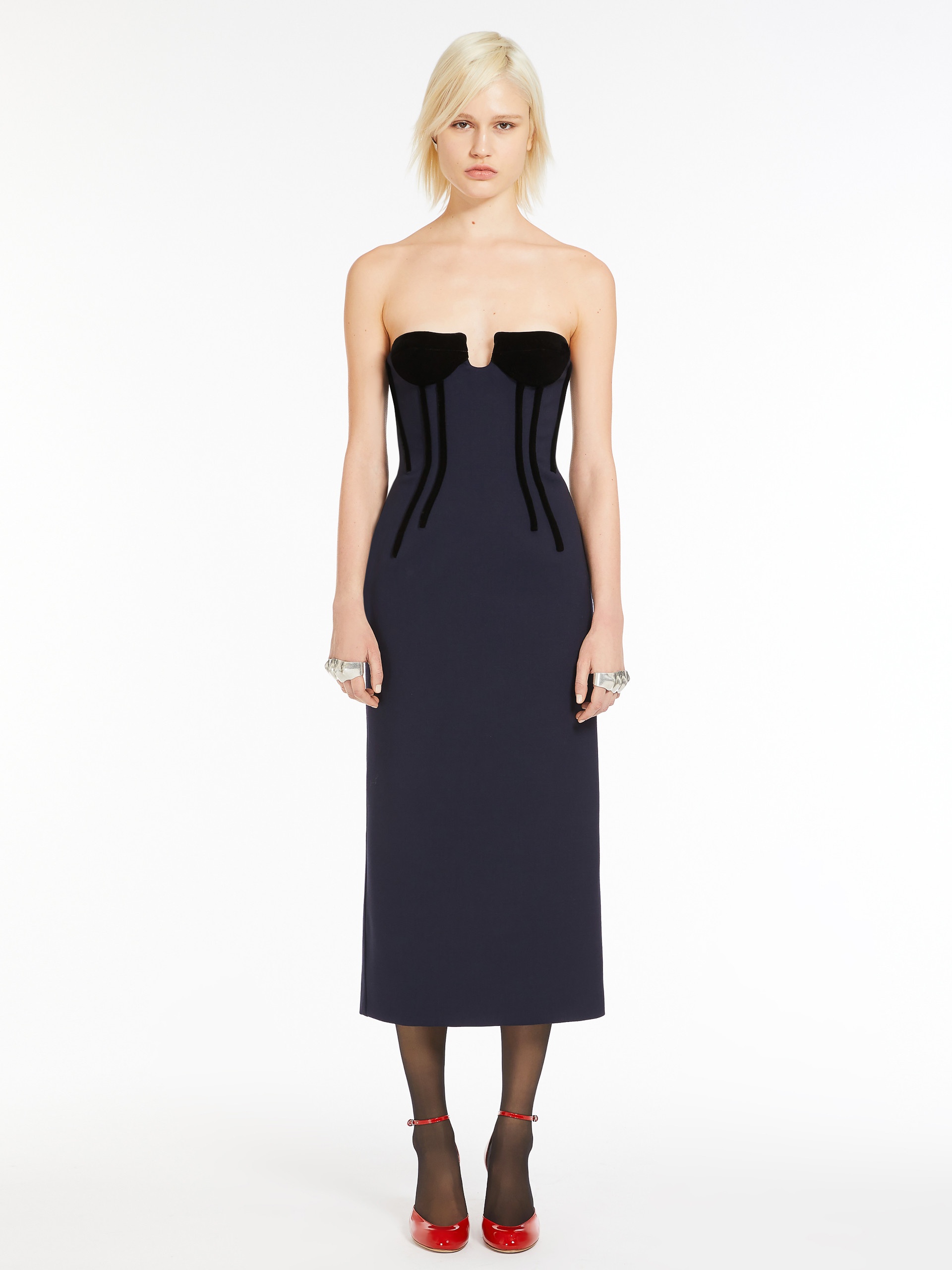 ANEMONE1234 Bustier dress - 2