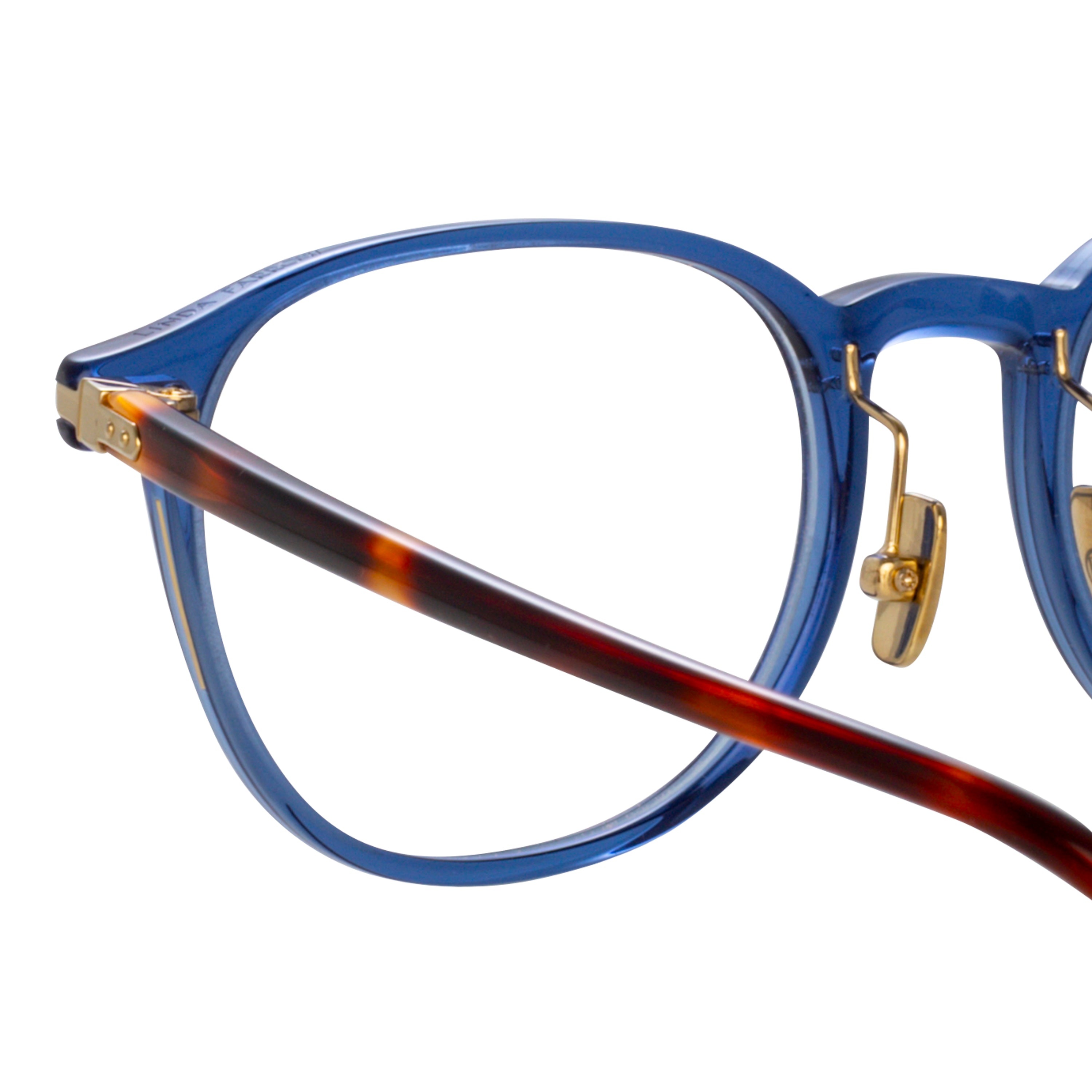 Arnold Angular Optical Frame in Navy (Asian Fit) - 5